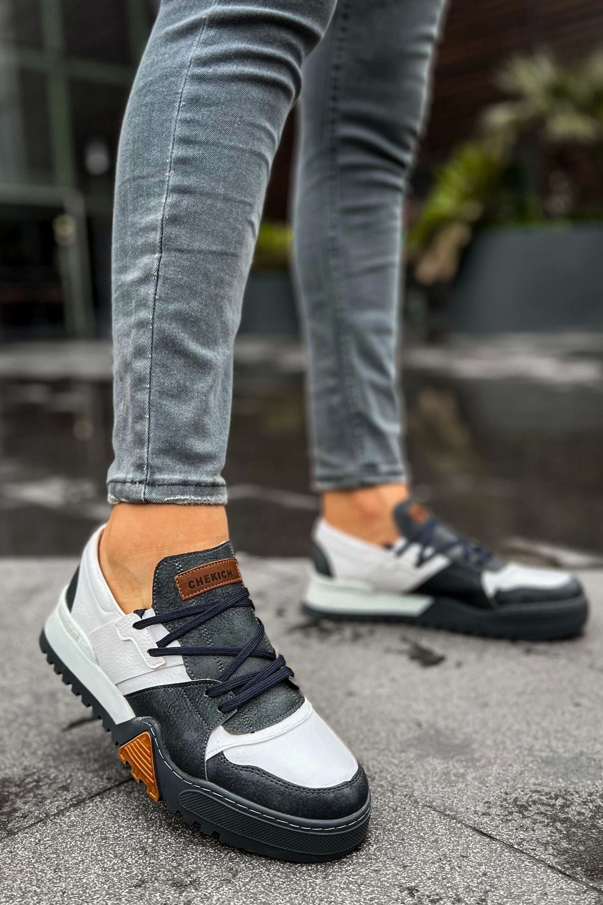 OurStyles CH067 GABT Warrem Erkek Ayakkabı ANTRASIT/BYZ(57-10)