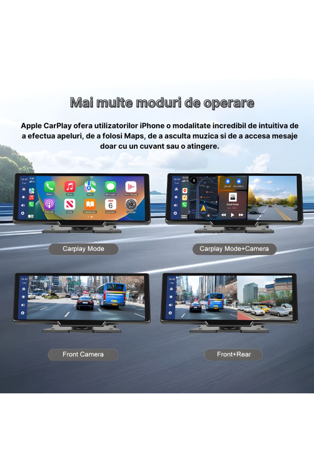 MaGeCa-Navigation Car Multimedia C200, Apple Carplay/android Auto Wireless, Display 10.26 Inch 4