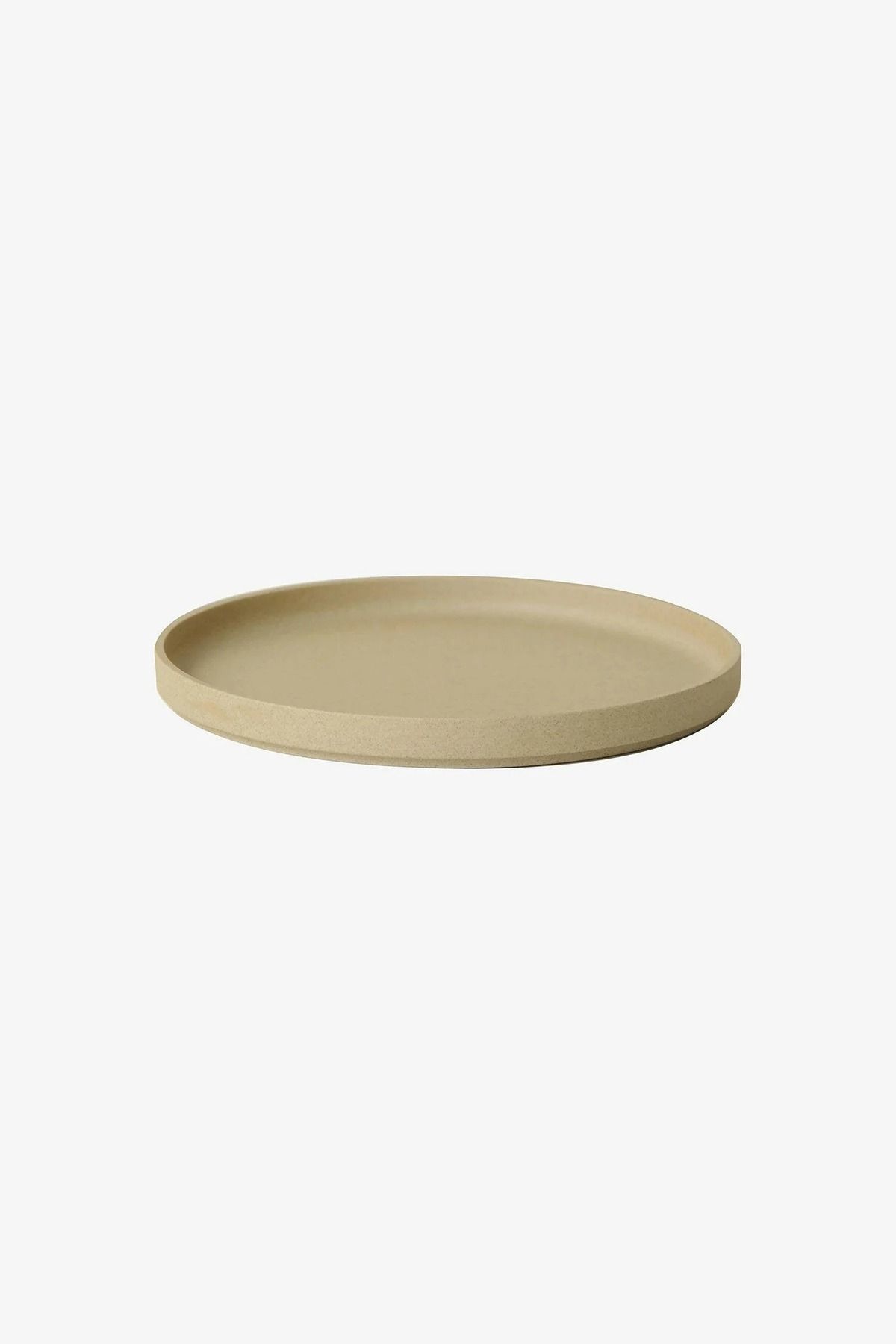 HASAMI PORCELAIN HP004 Plate / Lid Natural Hasami 8.5'' Tabak/Kapak 220×21 mm
