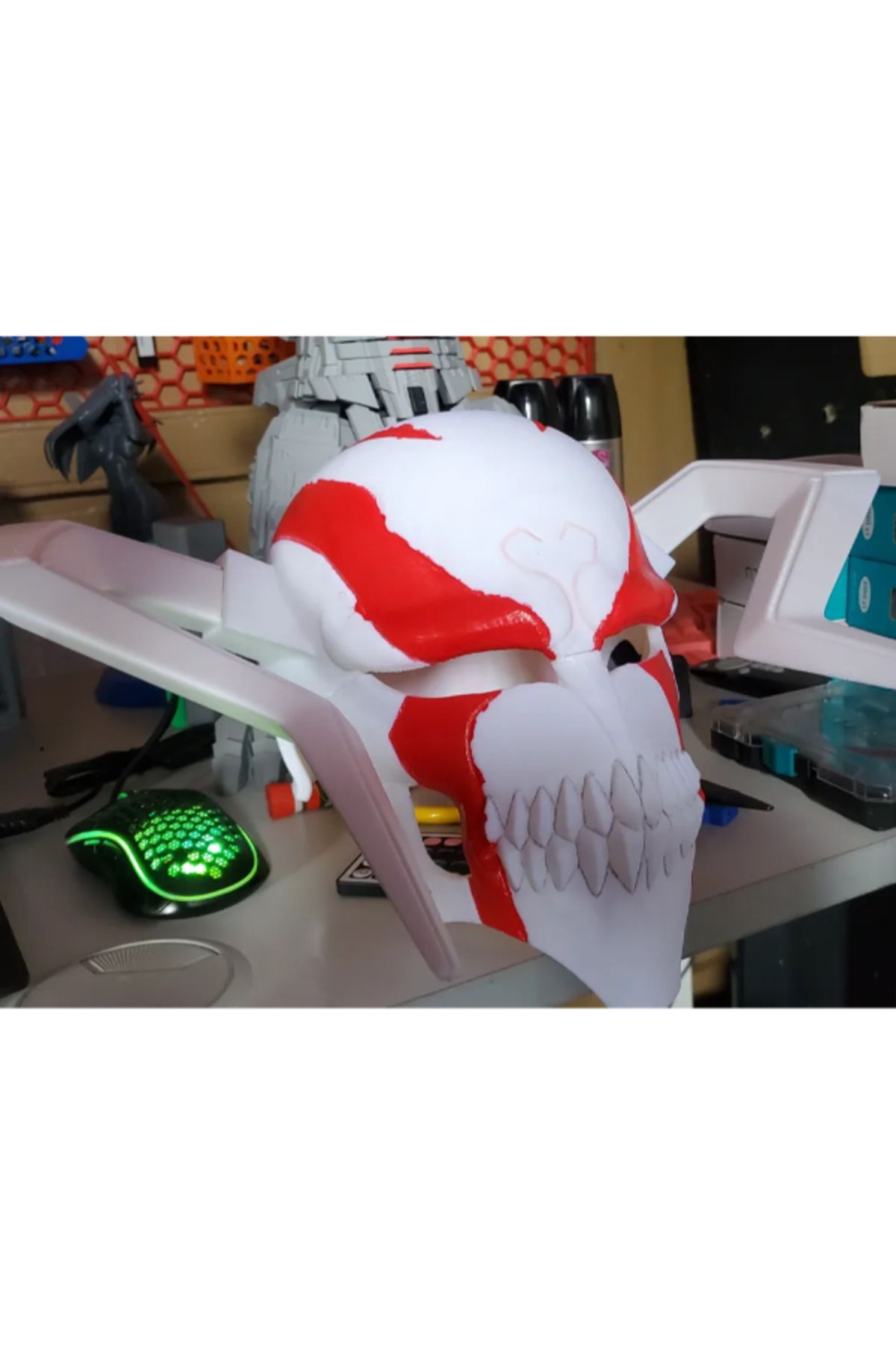 NOMOTHETIC Hollow Maske – Anime ve Fantastik Tarzda Cosplay Aksesuarı