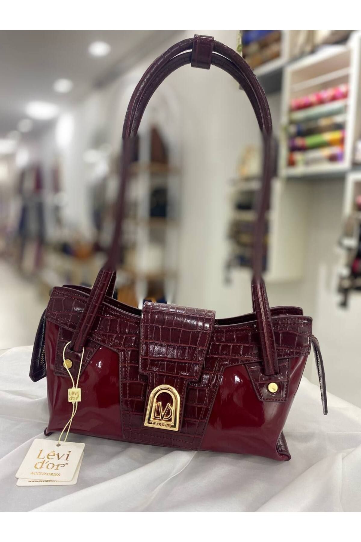 Levidor BORDO RUGAN Levidor El Çantası