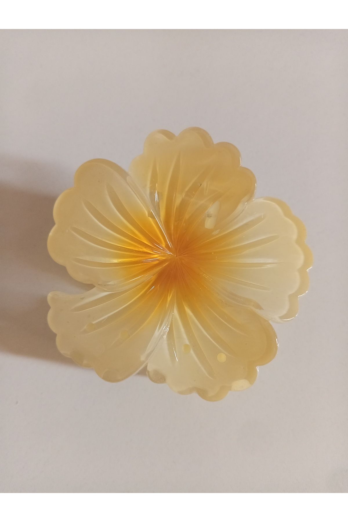 Sarisa Çiçek Mandal Plastik Toka 8 cm - 1 adet