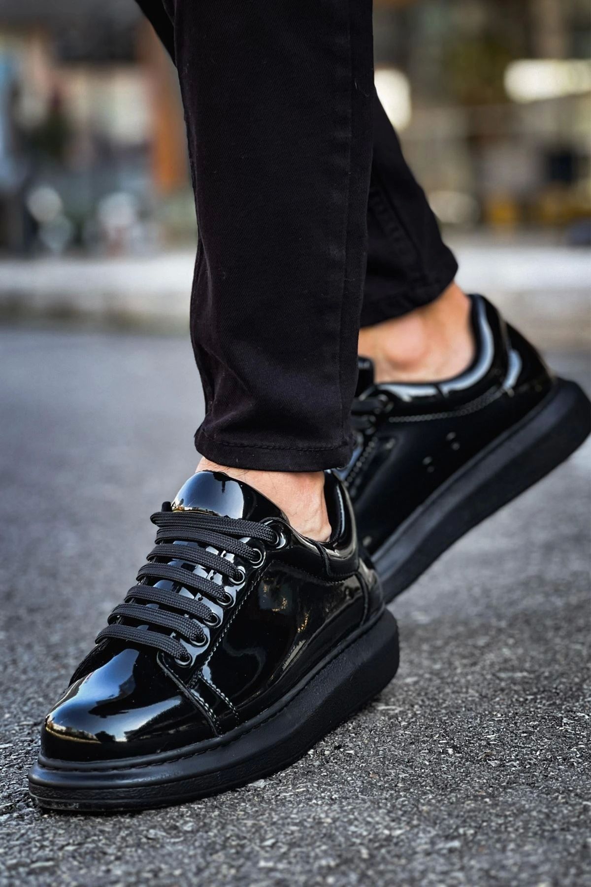 OurStyles CH257 RST Estrella Erkek Ayakkabı SIYAH