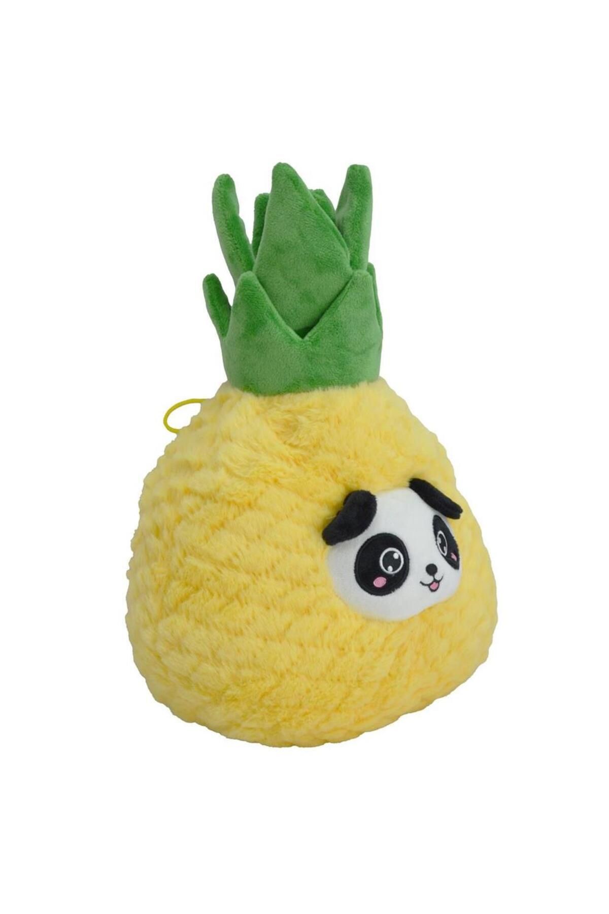 Kelebek Oyuncak Halley PL62389 Peluş Hayvan Yüzlü Ananas - Panda