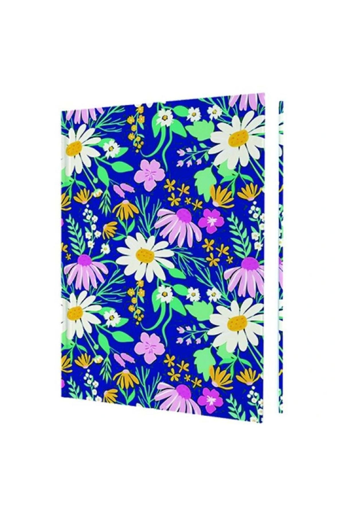 DEFFTER 64956-3 SPRING 2025 / DAISIES14X20 SERT KAPAK ÇİZGİLİ DEFTER 96 YP.