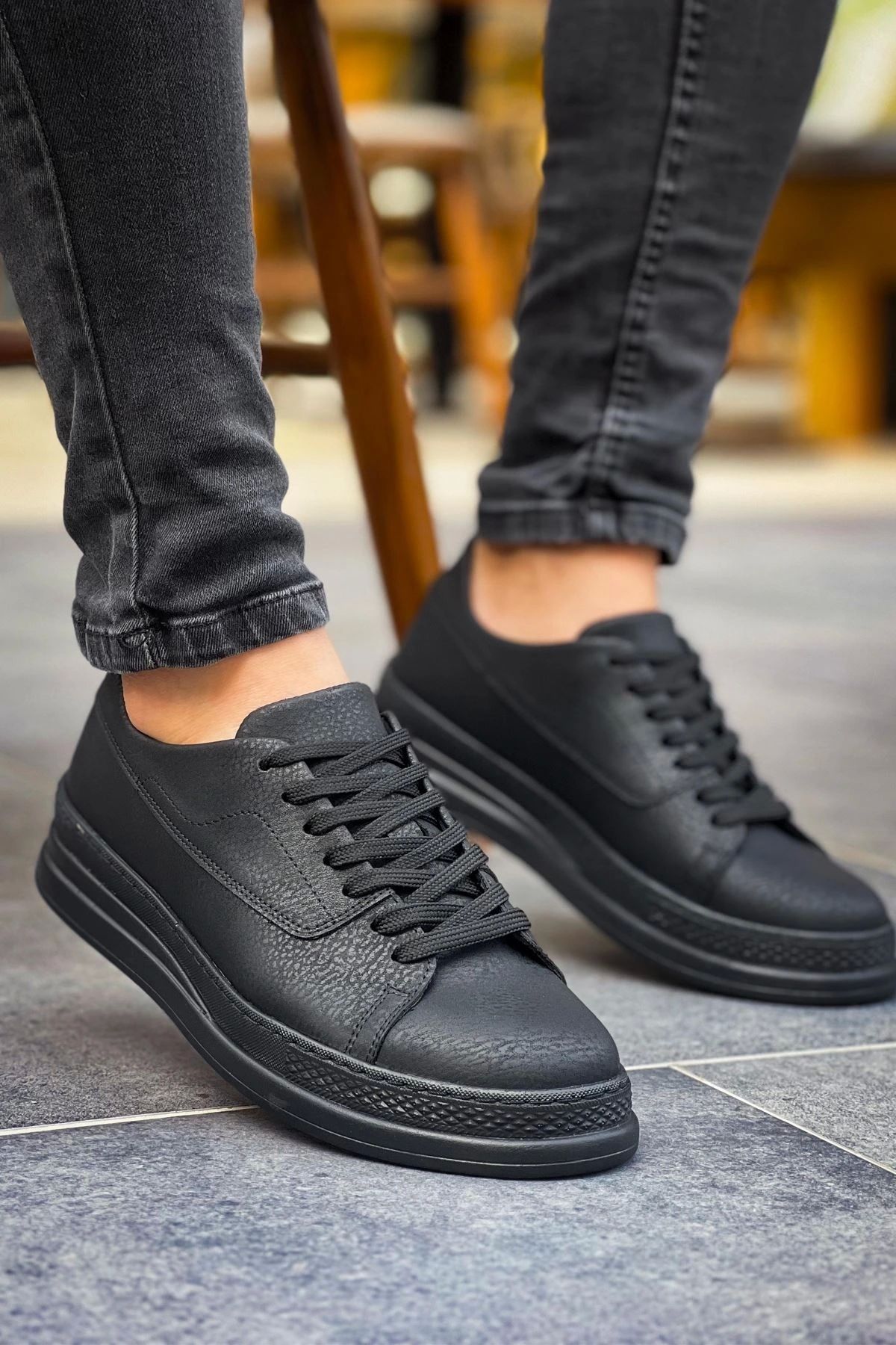 OurStyles CH2401 CST Erkek Ayakkabı SIYAH