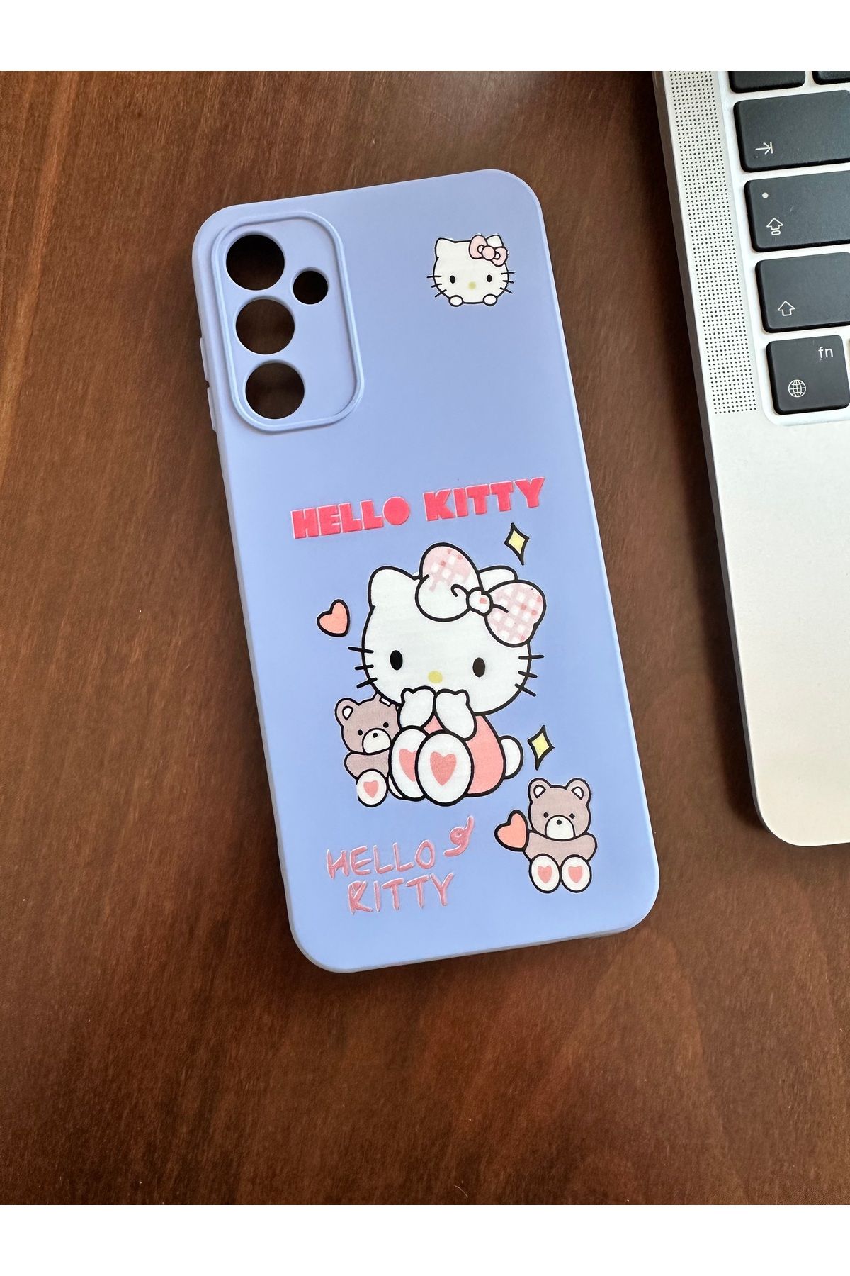 Mobildizayn SAMSUNG A24 Uyumlu Hello Kitty Desenli Telefon Kılıfı