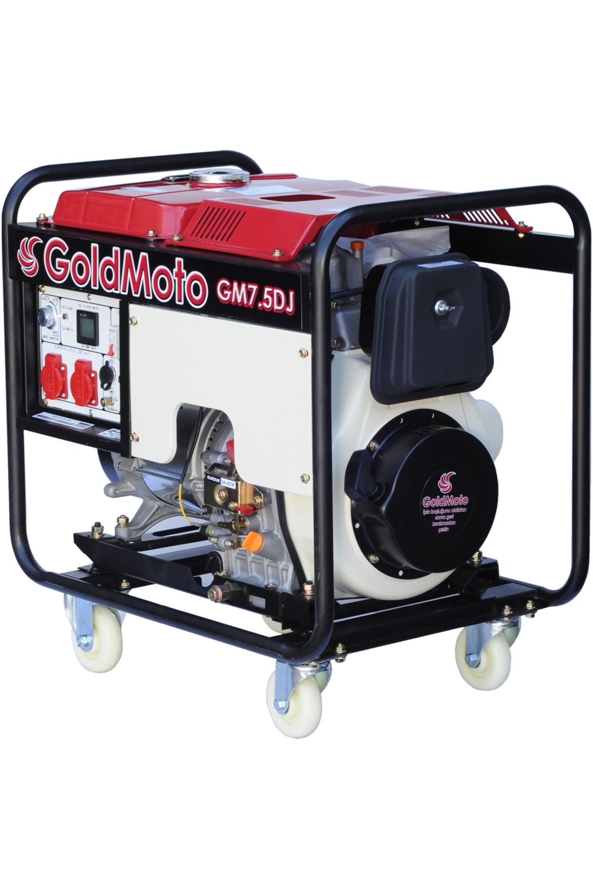 gold moto Pensa Jeneratör PM7.5DJ Dizel Jeneratör 6.9kVA Monofaze Marşlı