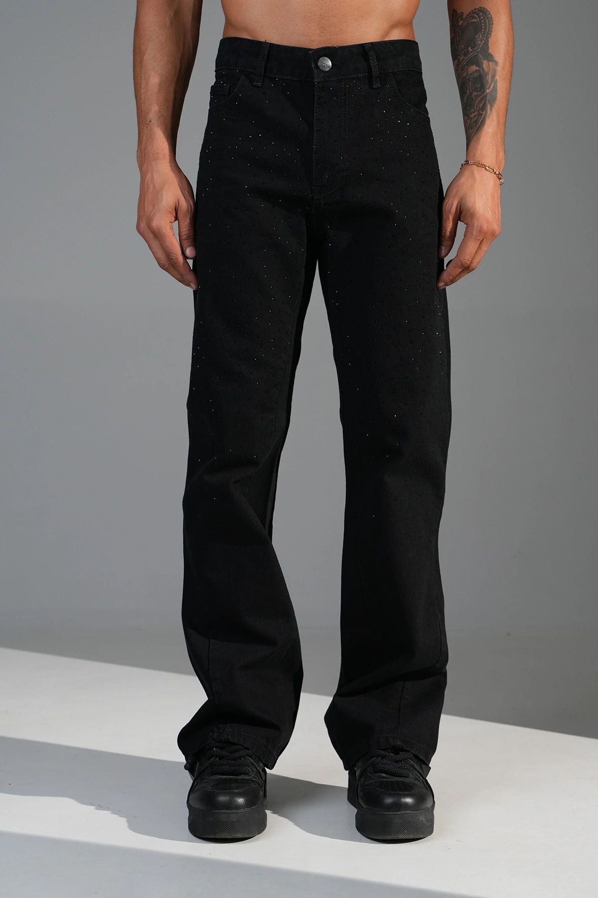 İkao Regular Fit Flare Kot Pantolon