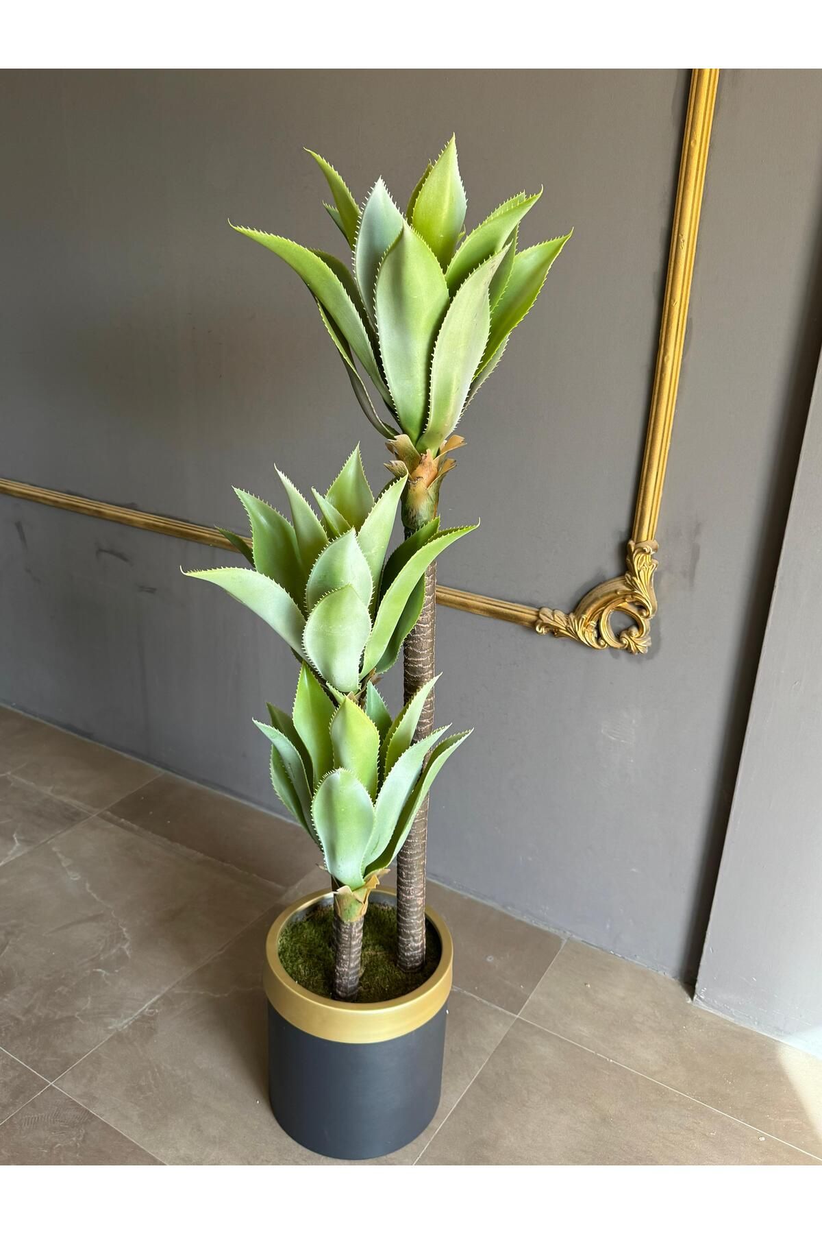 ledison Yapay Ağaç Agave Ağacı 3gövdeli 160 Cm Premium Kalite