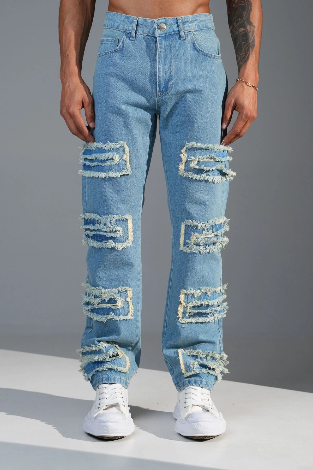 İkao Regular Fit Flare Kot Pantolon