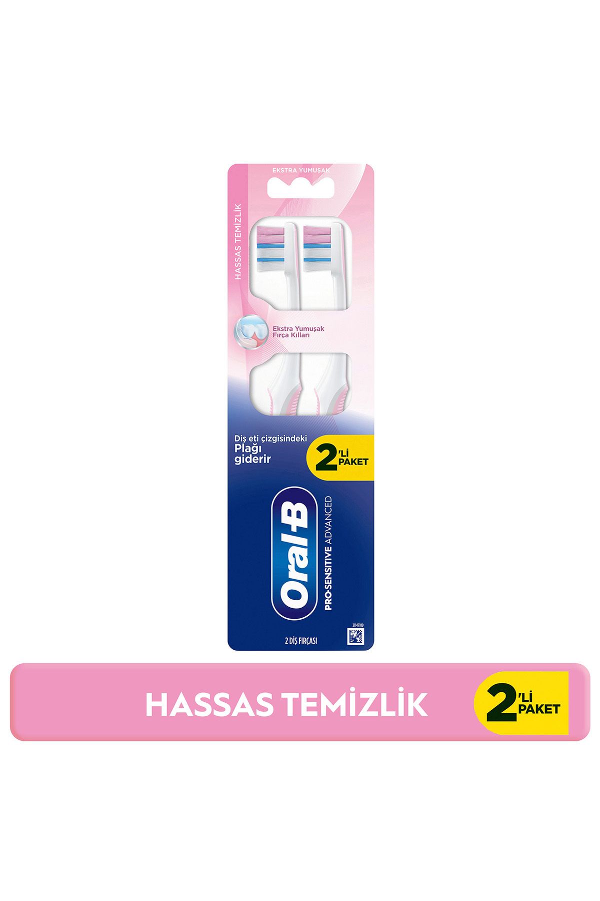 Oral-B Pro-Sensitive Advanced Hassas Temizlik Diş Fırçası
