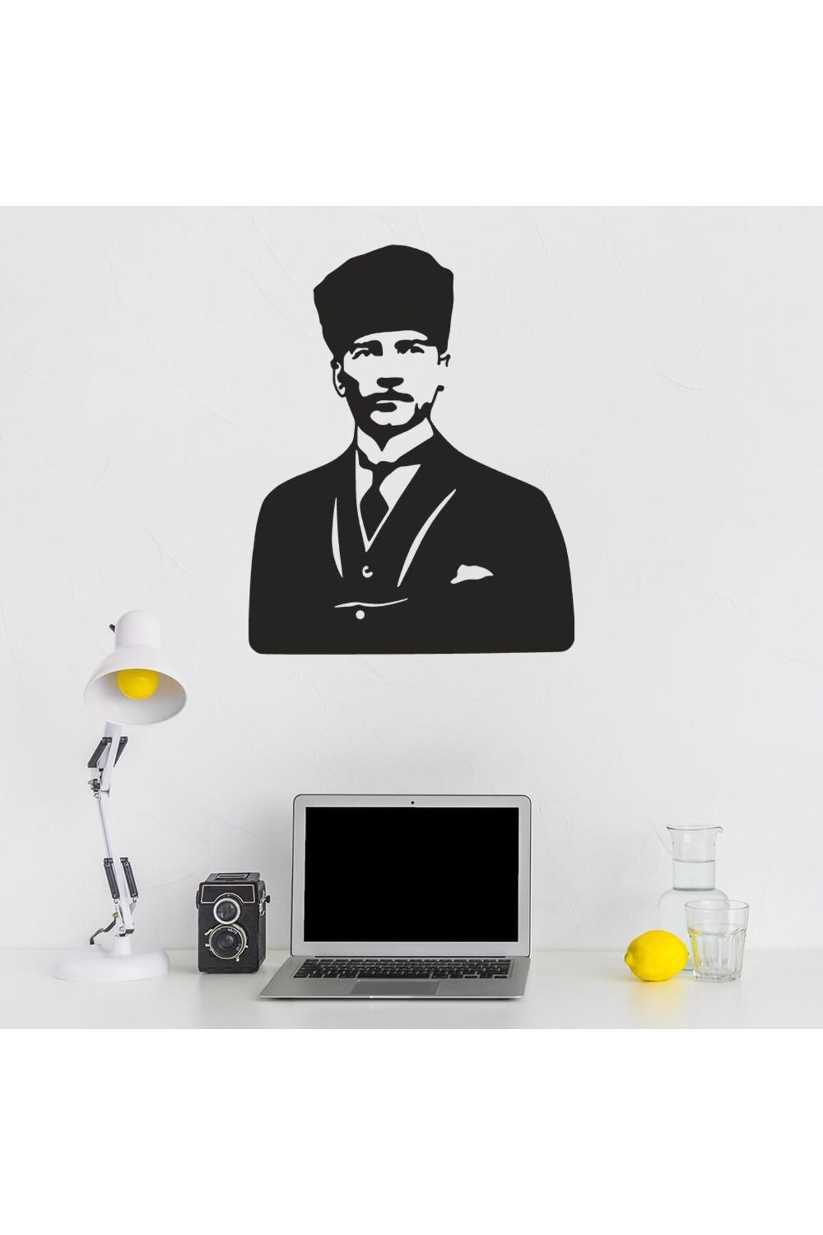 DESİGN LAZER KESİM ATATÜRK PORTRESİ DUVAR DEKORSAYONU