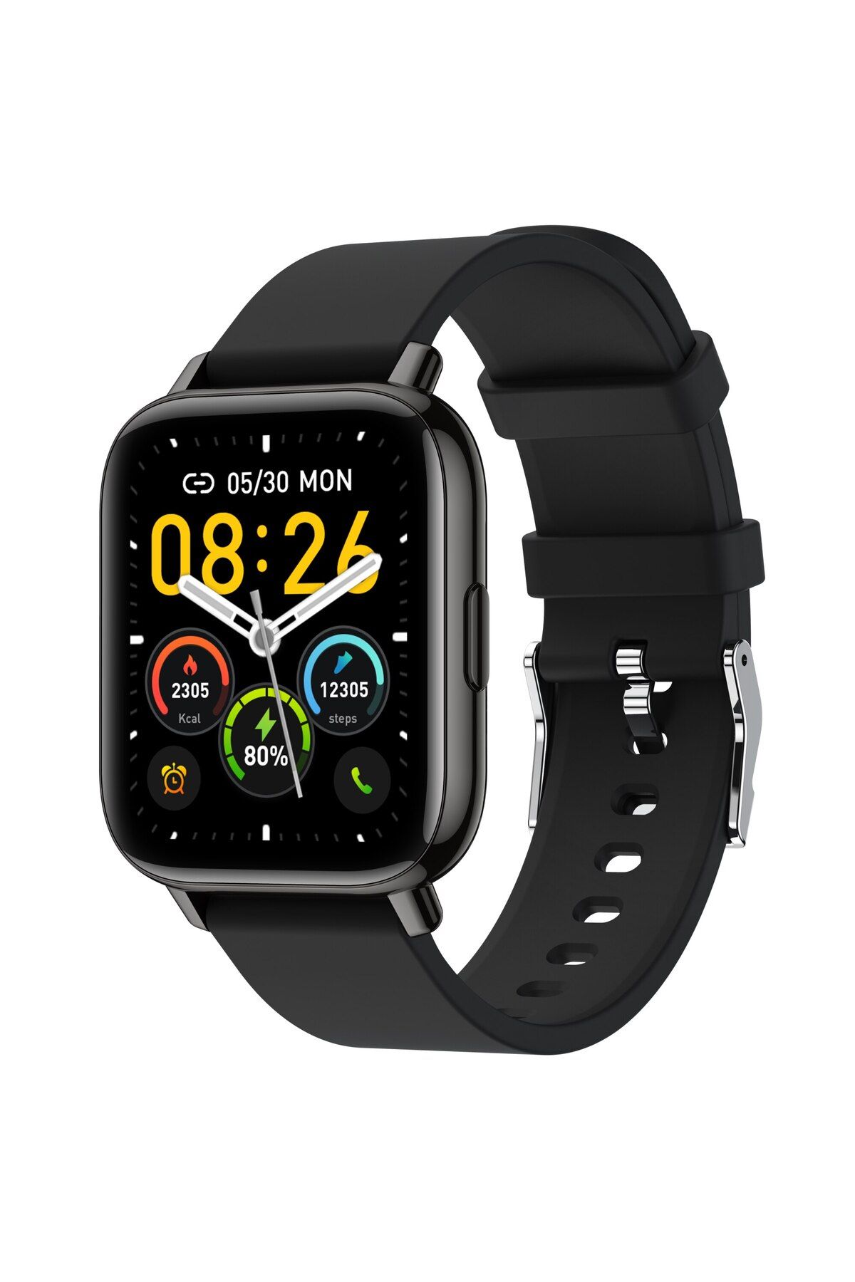 ideal STORE-Ceas inteligent Black Star™ Ideal Store, TFT 1.69, Android/IOS, Bluetooth, Monitor de fitness, IP67, Inimă 4