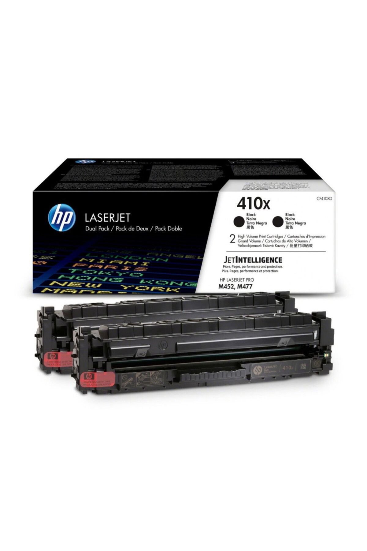 HP-Original HP 410x / CF410XD Toner Cartridge Pack, Black, 2x 6500 pages 2