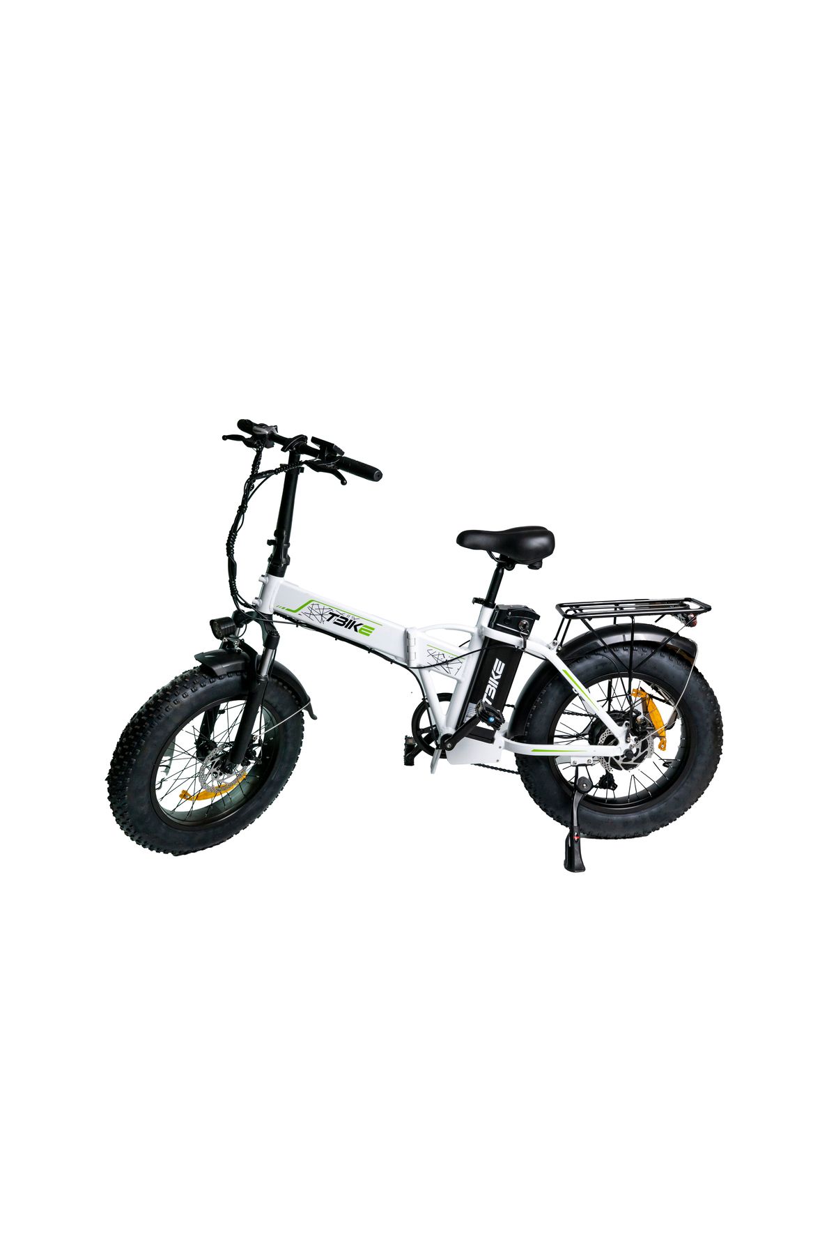 TBIKE T-Bike Fx 250W Katlanabilir Elektrikli Bisiklet Beyaz-Siyah-Gri-Gümüş