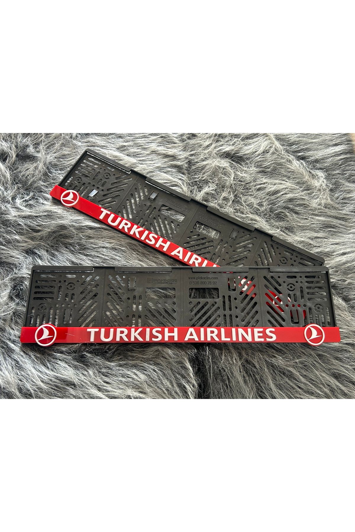 MERLINS OTO Merlins 3D Kabartmalı Pleksi Oto Plakalığı