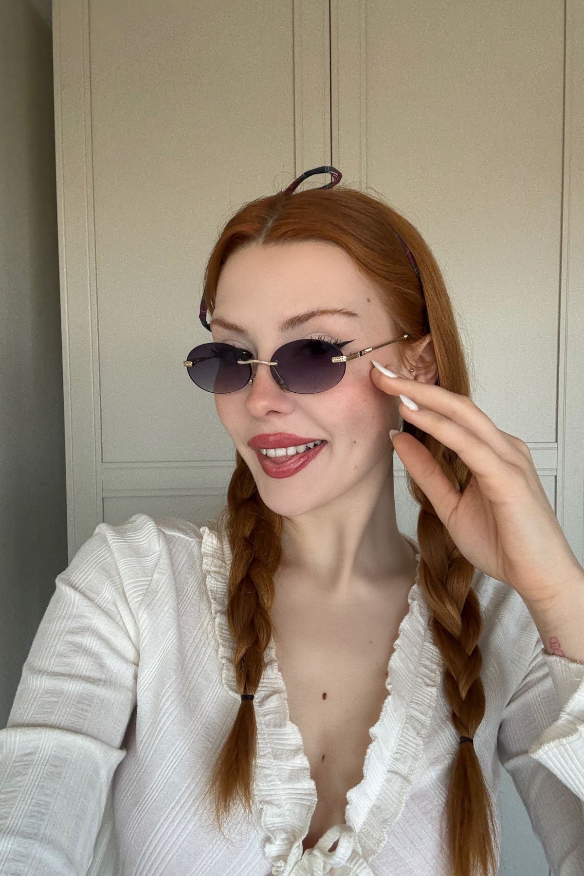 FALAN EYEWEAR Elarin Kadın Güneş Gözlüğü Siyah