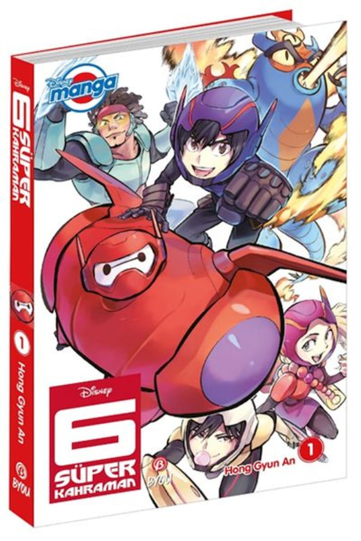BETA byou Disney Manga 6 Süper Kahraman -Vol 1