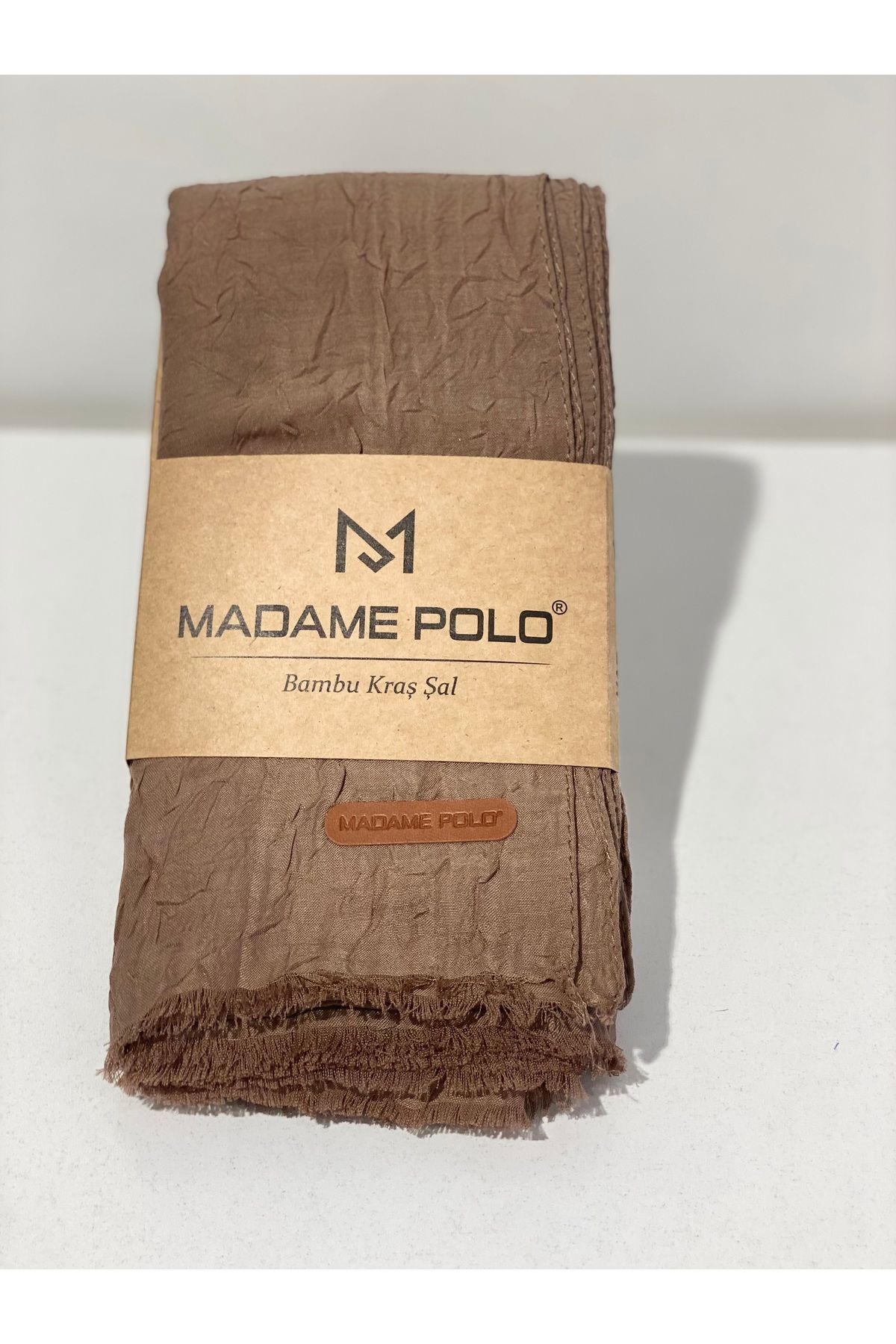 Perla Scarf & More Bambu Kıraş Şal Cappucino