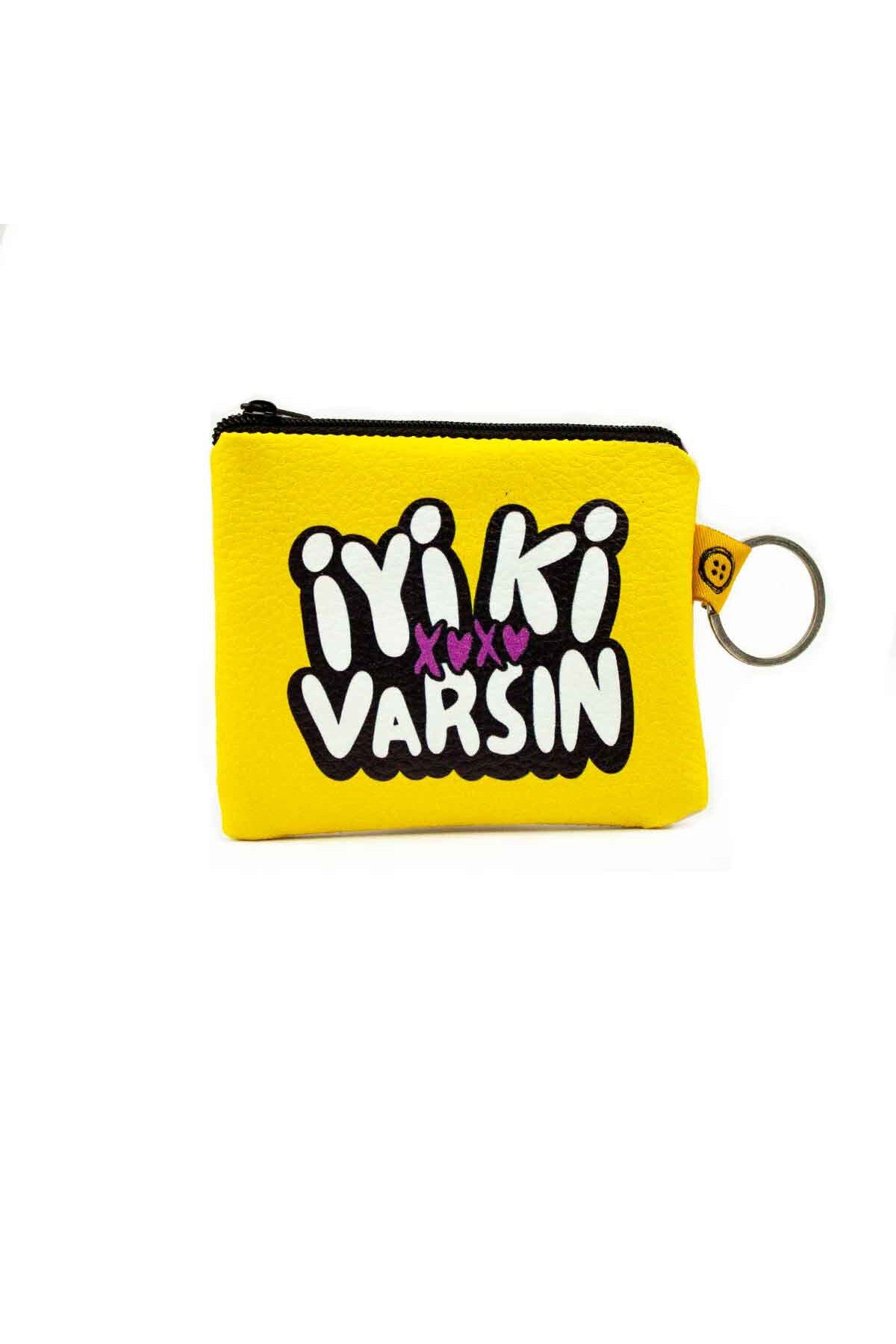 PALTO TASARIM İyi Ki Varsın Baskılı Bozuk Para Cüzdanı