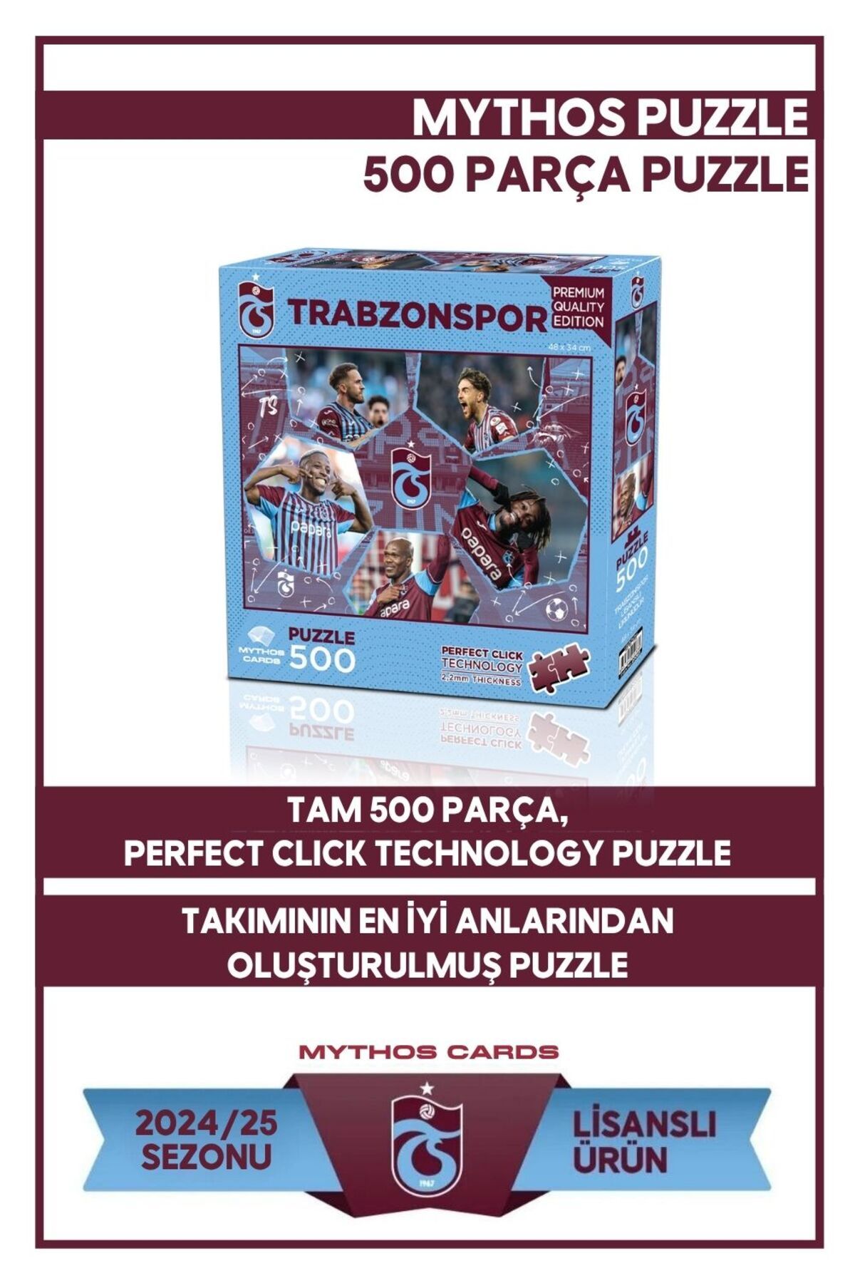 Trabzonspor TAKIM 500 PARÇA PUZZLE