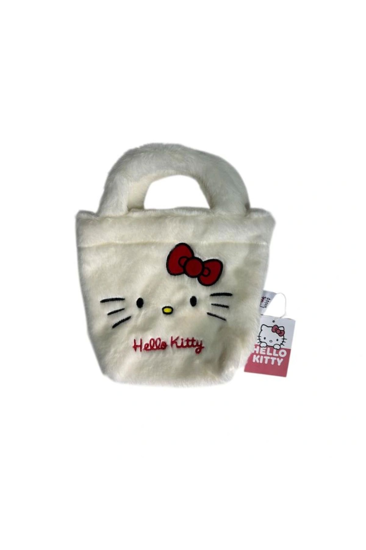 Hello Kitty TMN 607387 HELLO KITTY 3018 PELUŞ EL ÇANTASI BEYAZ