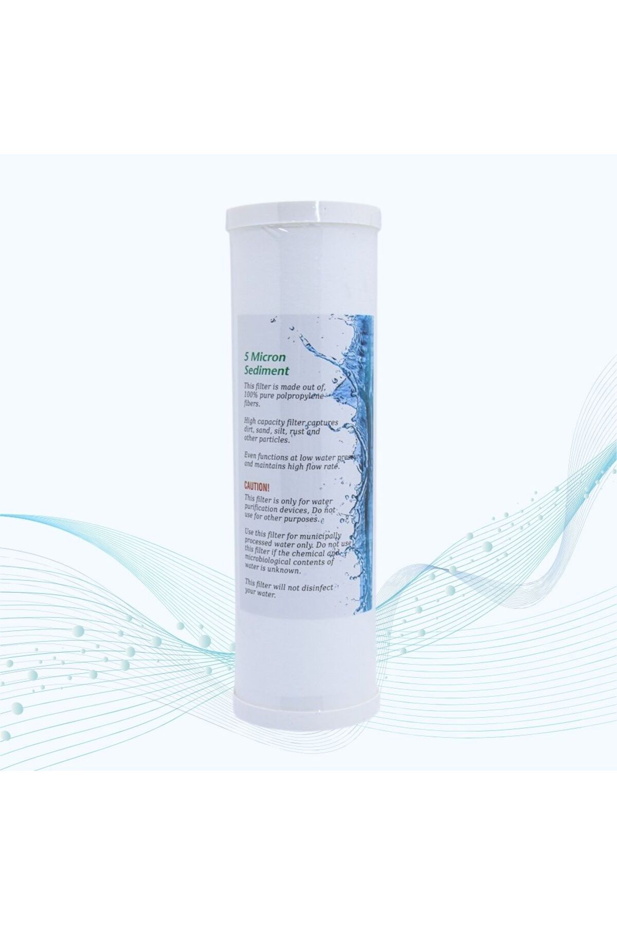 Aqua Marmara Su Arıtma Filtre - Su Arıtma Sediment PP Spun Filtre - 6 Aylık Filtre