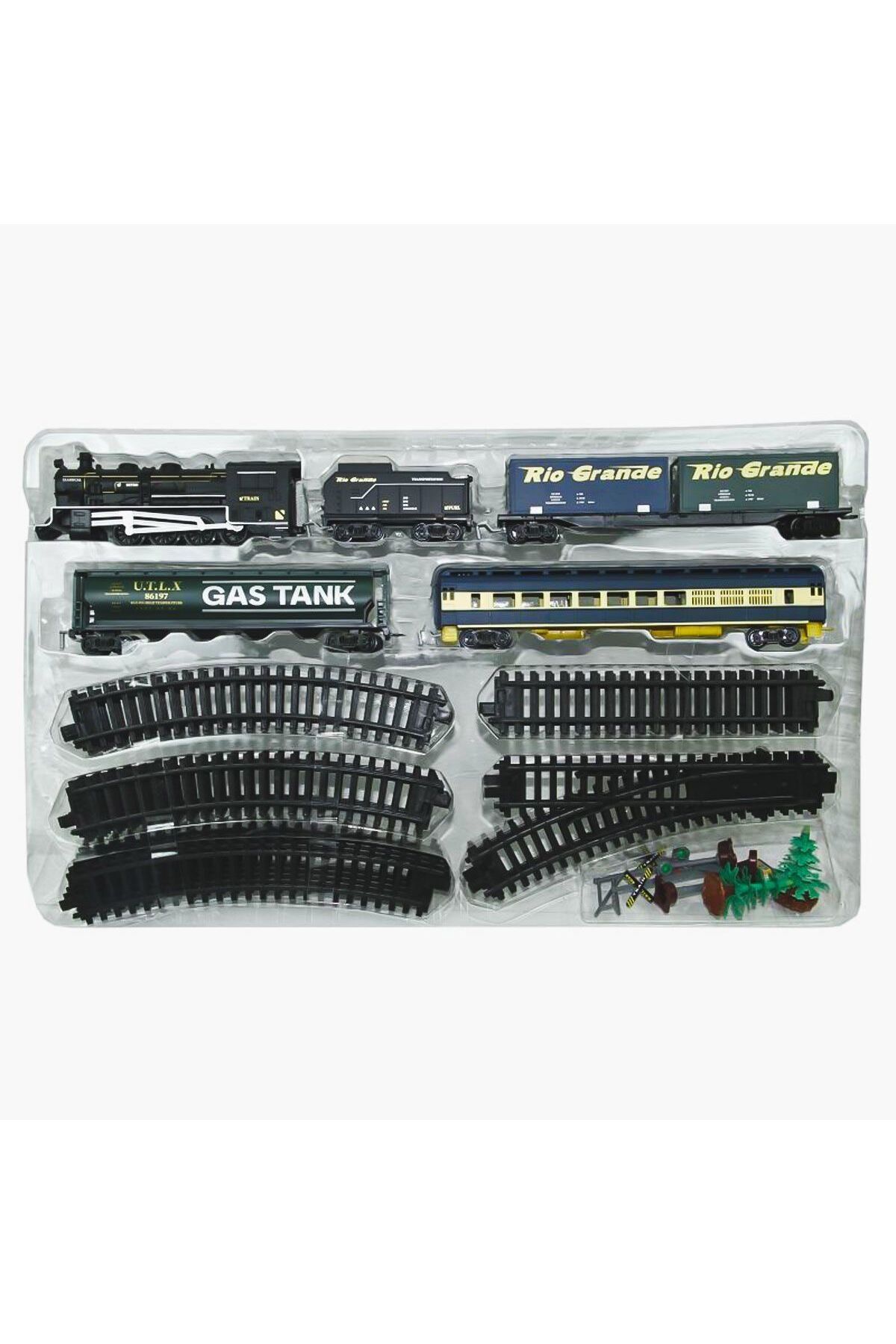 Aymir Ticaret FF-1601C Işıklı ve Sesli 33 Parça Classic Tren - Vardem Oyuncak