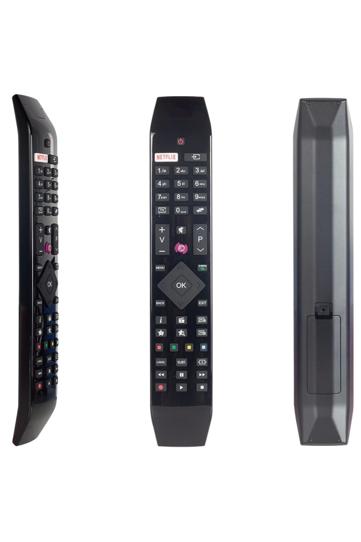 CENEN Orijinal Kl Vestel Netflıx-mor Tuşlu Yeni Üstü Camlı-hıtachı Rc 49141 Led Tv Kumanda