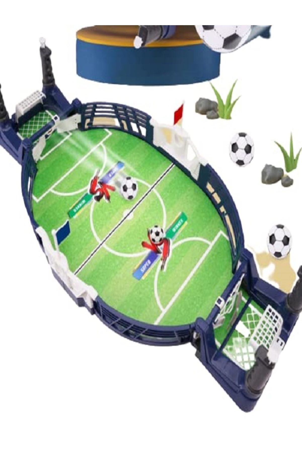 rexa-Mini Child Interactive Table Foosball Toy & Board Game for Kids 4+ Years,28x7x43 cm 1
