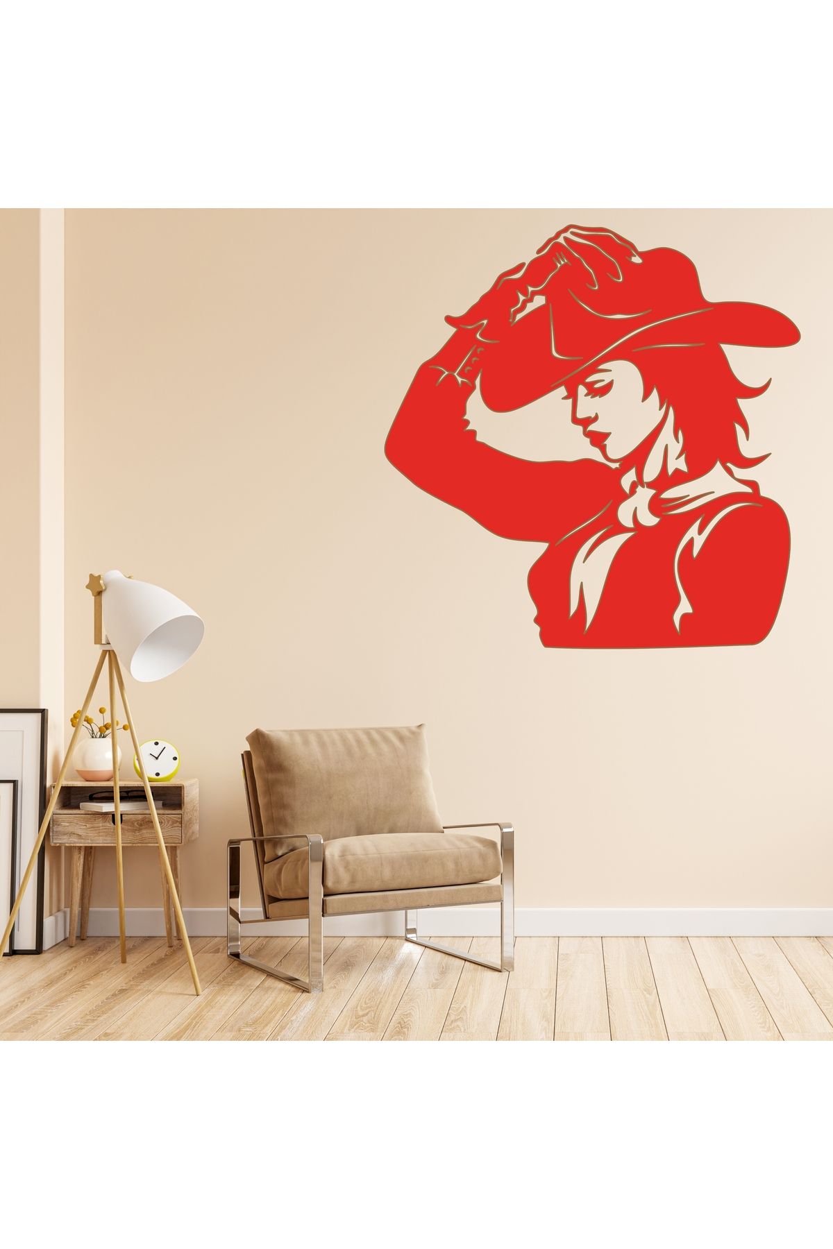 Grand Fine Art Parça Renkli MDF Tablo Kovgirl