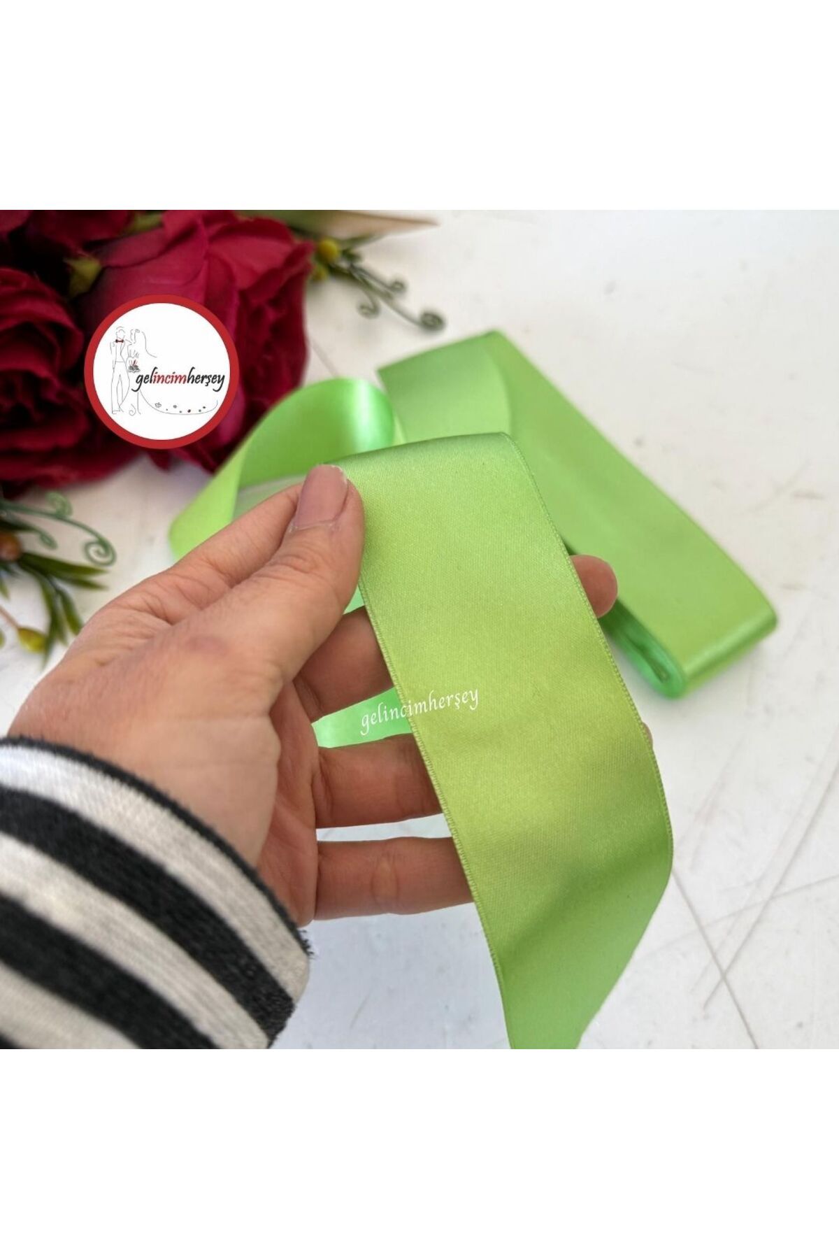 Gelincimherşey 4 cm Saten Kurdele