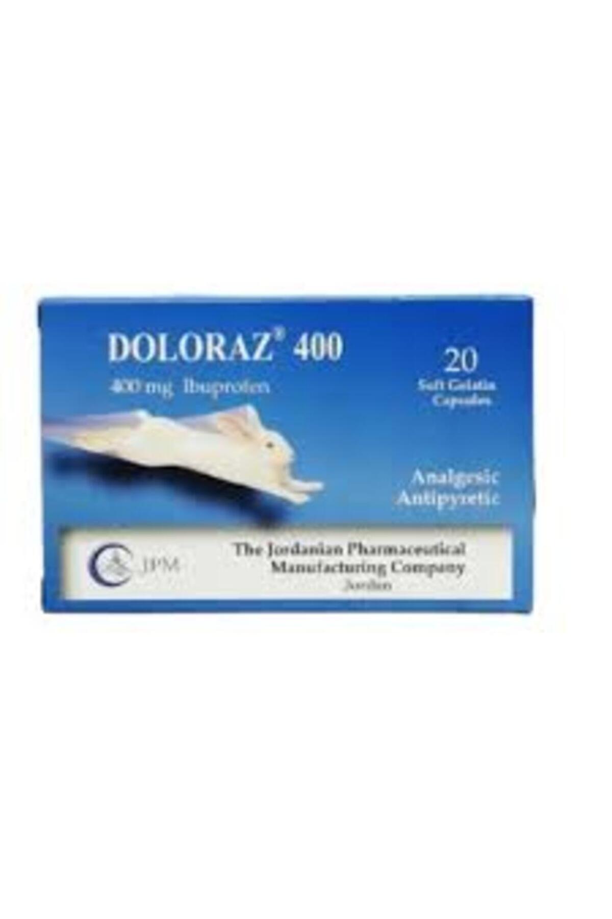 JPM Doloraz 400mg Capsules (20 Soft Gelatin Capsules)- Trendyol