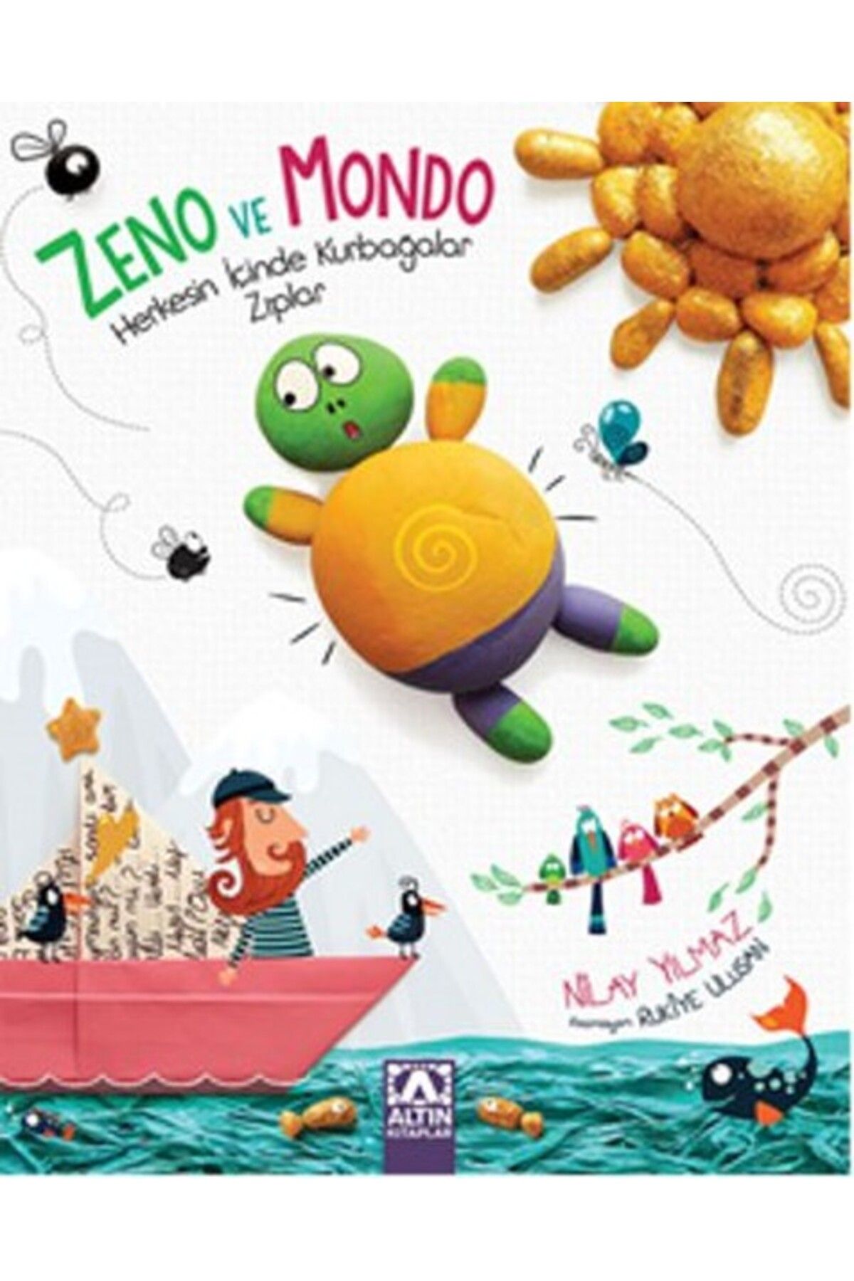 Destek Yayınları Zeno Ve Mondo Herkesin İçinde Kurbağalar Zıplar