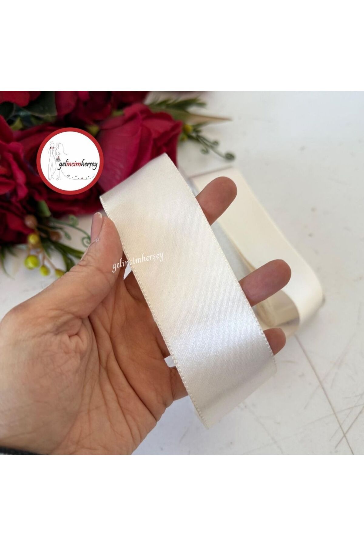 Gelincimherşey 4 cm Saten Kurdele