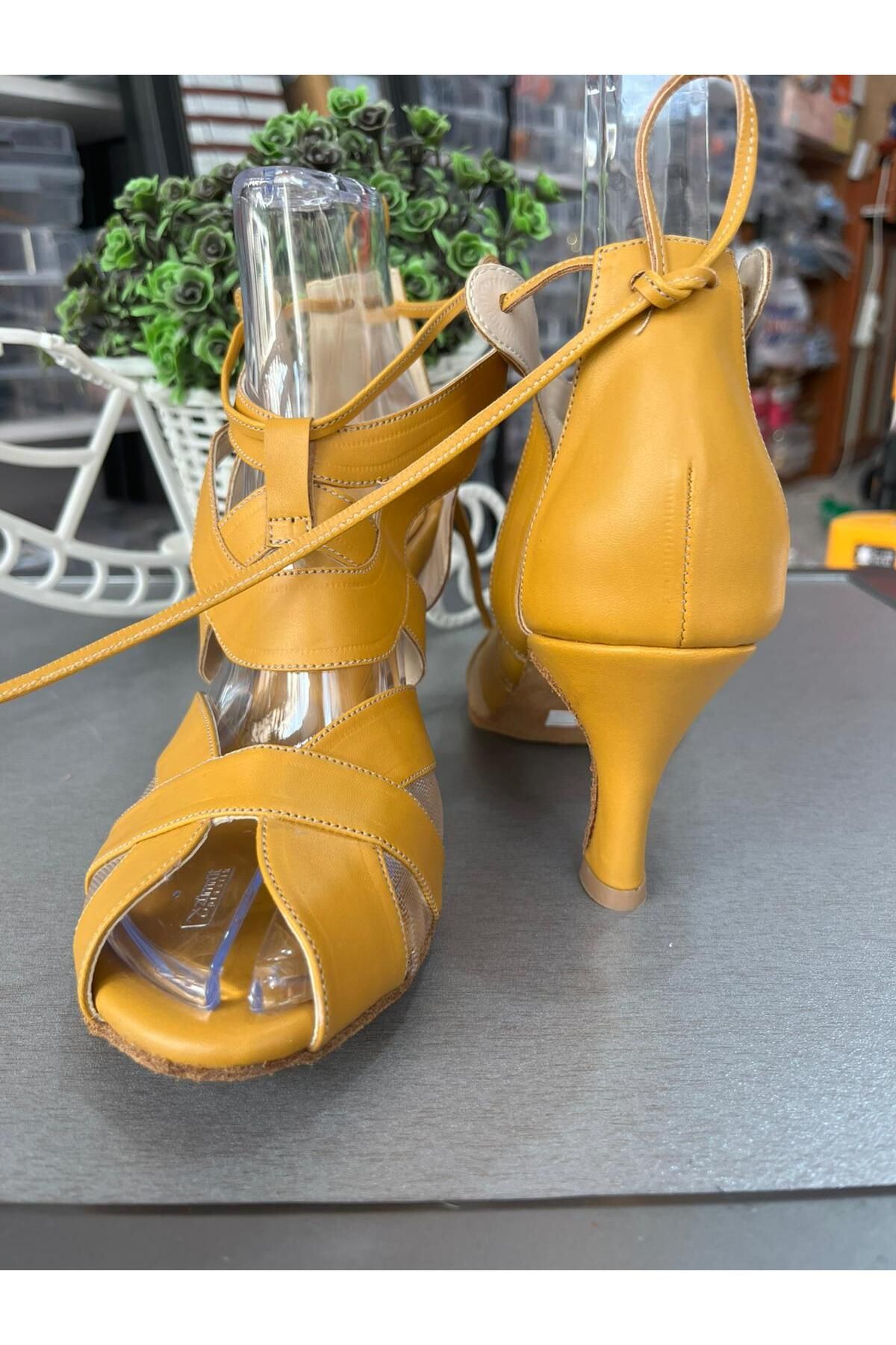 bitangosu 6 CM TOPUKLU SALSA, BACATA, LATİN DANSLARI KADIN AYAKKABISI- BİLEKTEN BAĞLI-GÜVENLİ VE ŞIK