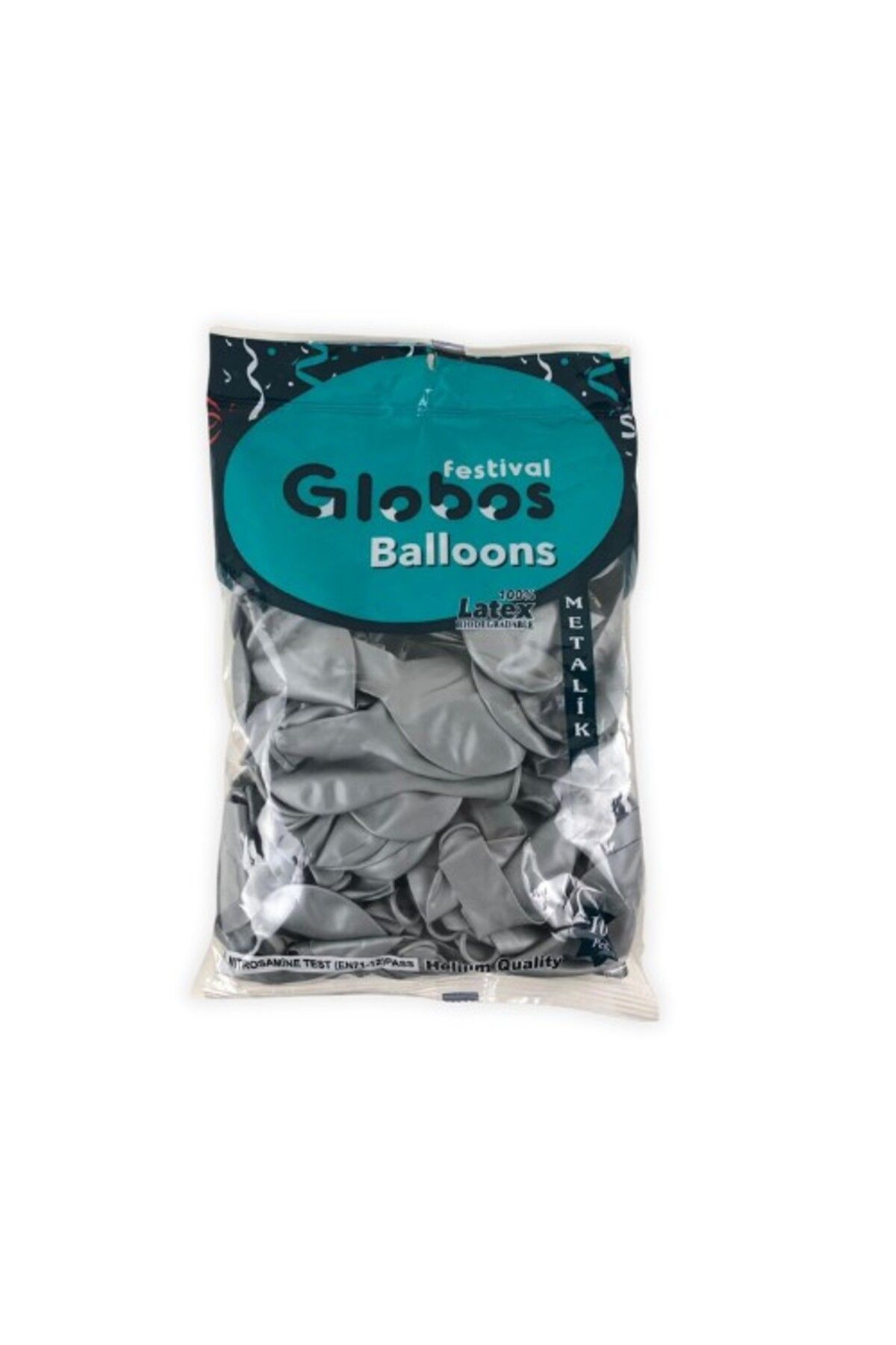 GLB METALİK BALON 12 INÇ (30 CM ÇAP) 100'LÜ PAKET