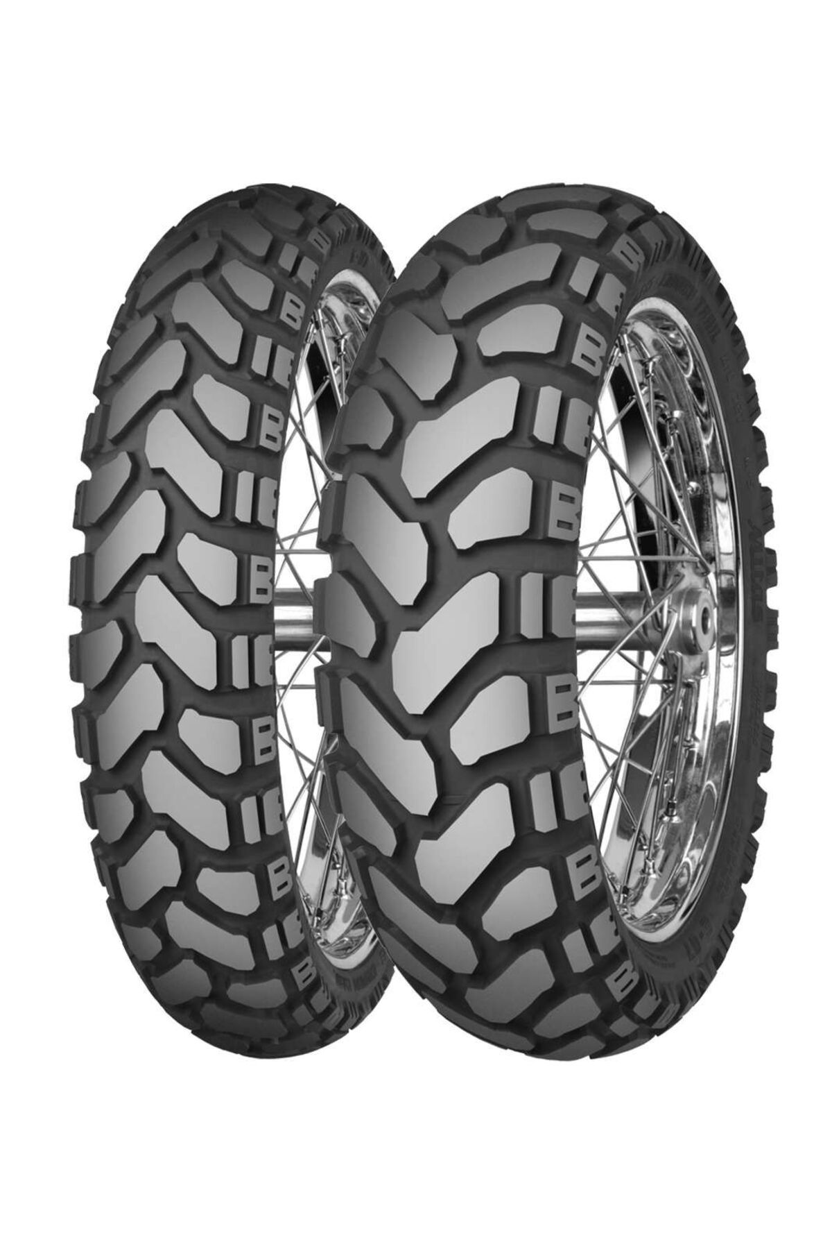 Mitas Set 90/90B21 54H ve 150/70B18 70H E07 Plus Enduro Trail Ön Arka Takım
