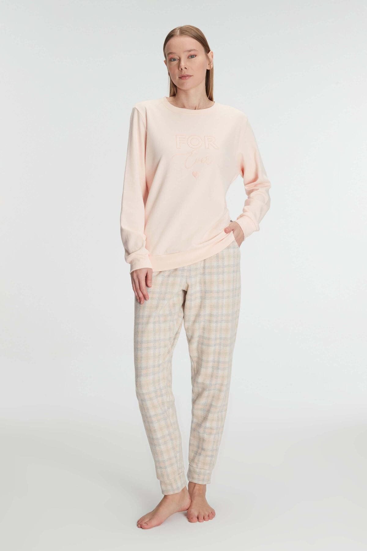 Motto10butik Anıl Pamuklu Pijama Takımı