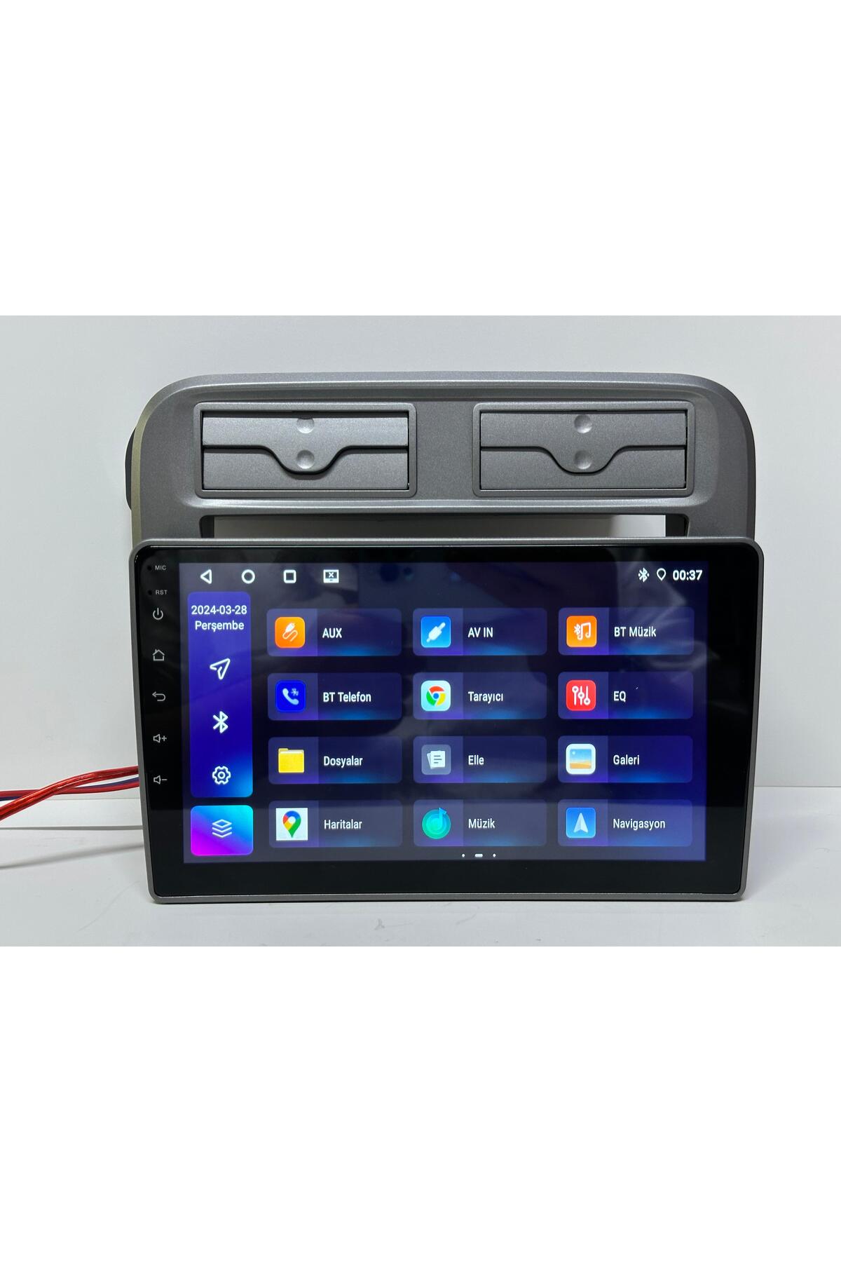 Resim FTH SOUND FİAT PUNTO 2006-2011 UYUMLU ANDROİD MULTİMEDYA TEYP 2 GB RAM 32 GB HAFIZA CAR PLAY KAMERA HEDİYE 