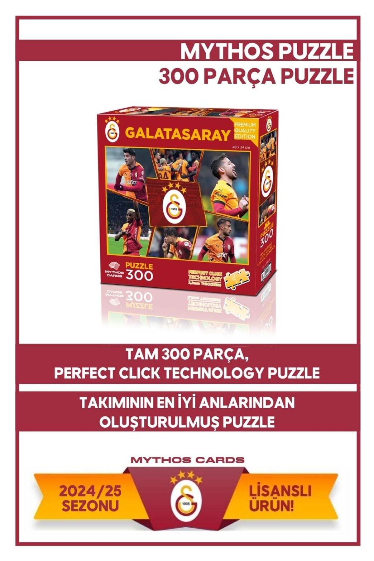 Galatasaray TAKIM 300 PARÇA PUZZLE