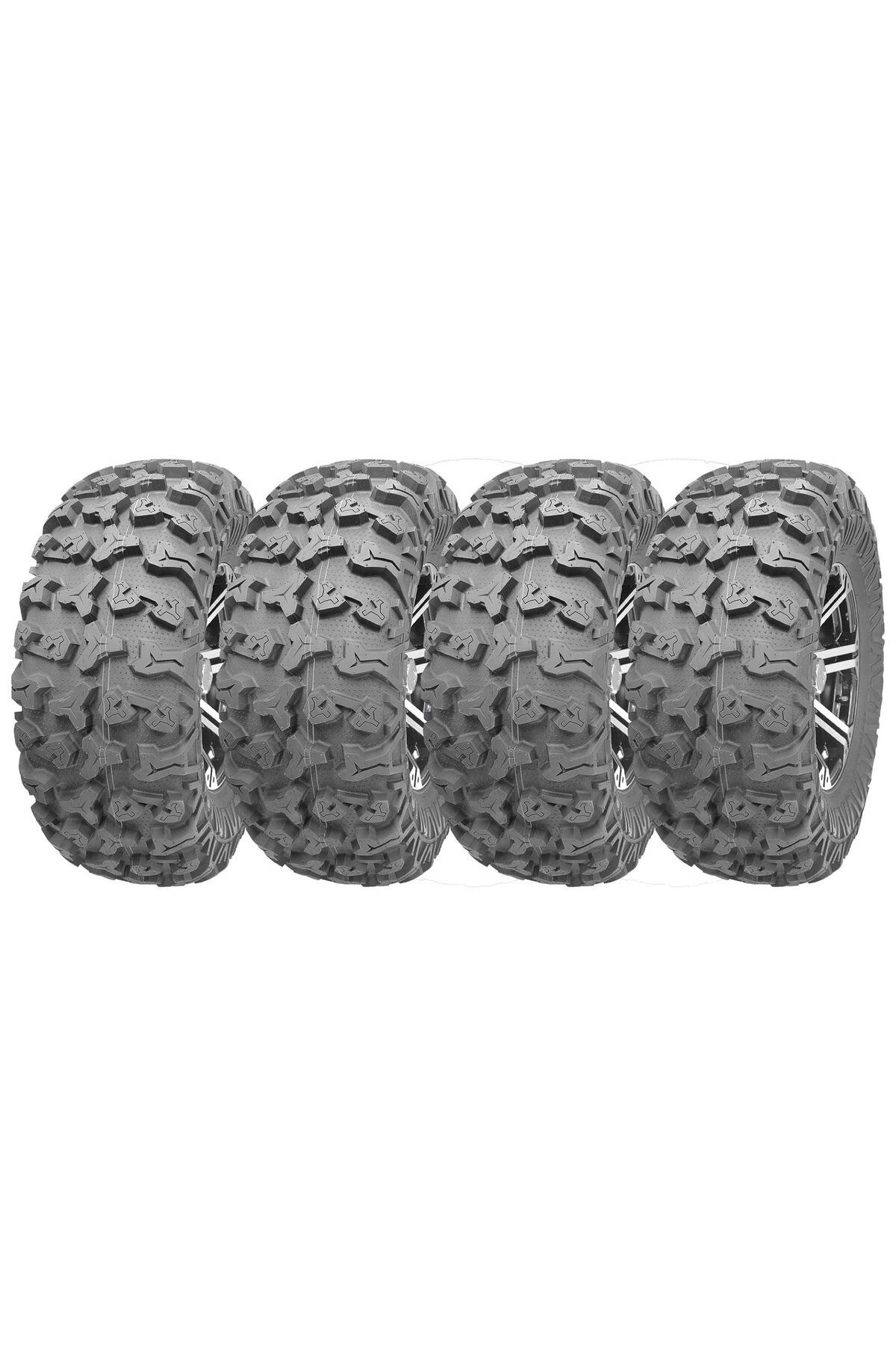 WANDA Set 27x9.00-14 ve 27x11.00-14 P3036 8PR Atv Utv Ön Arka Lastik