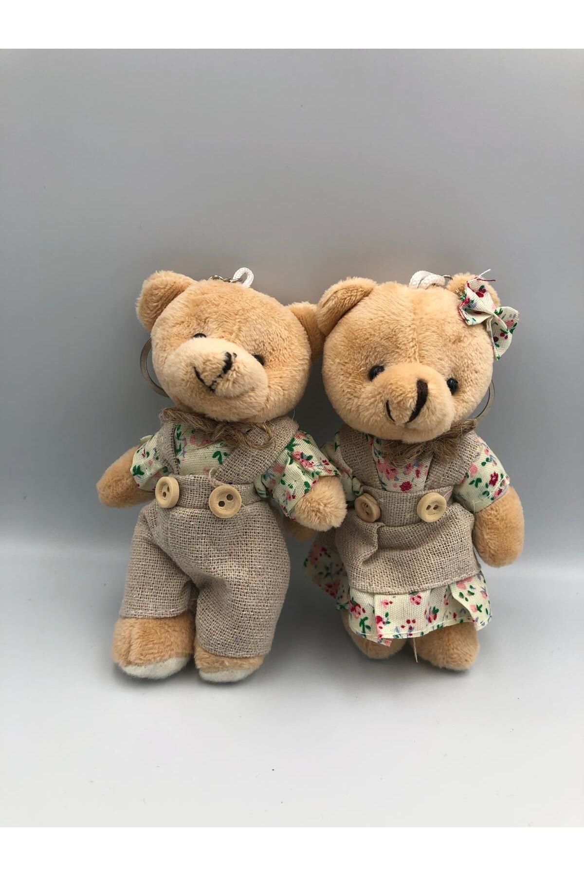 DUCK HOBY 13 cm 1 Çift Peluş Oyuncak Ayıcık Kız - Erkek Çocuk ve Yetişkinlere Uygun Hediye