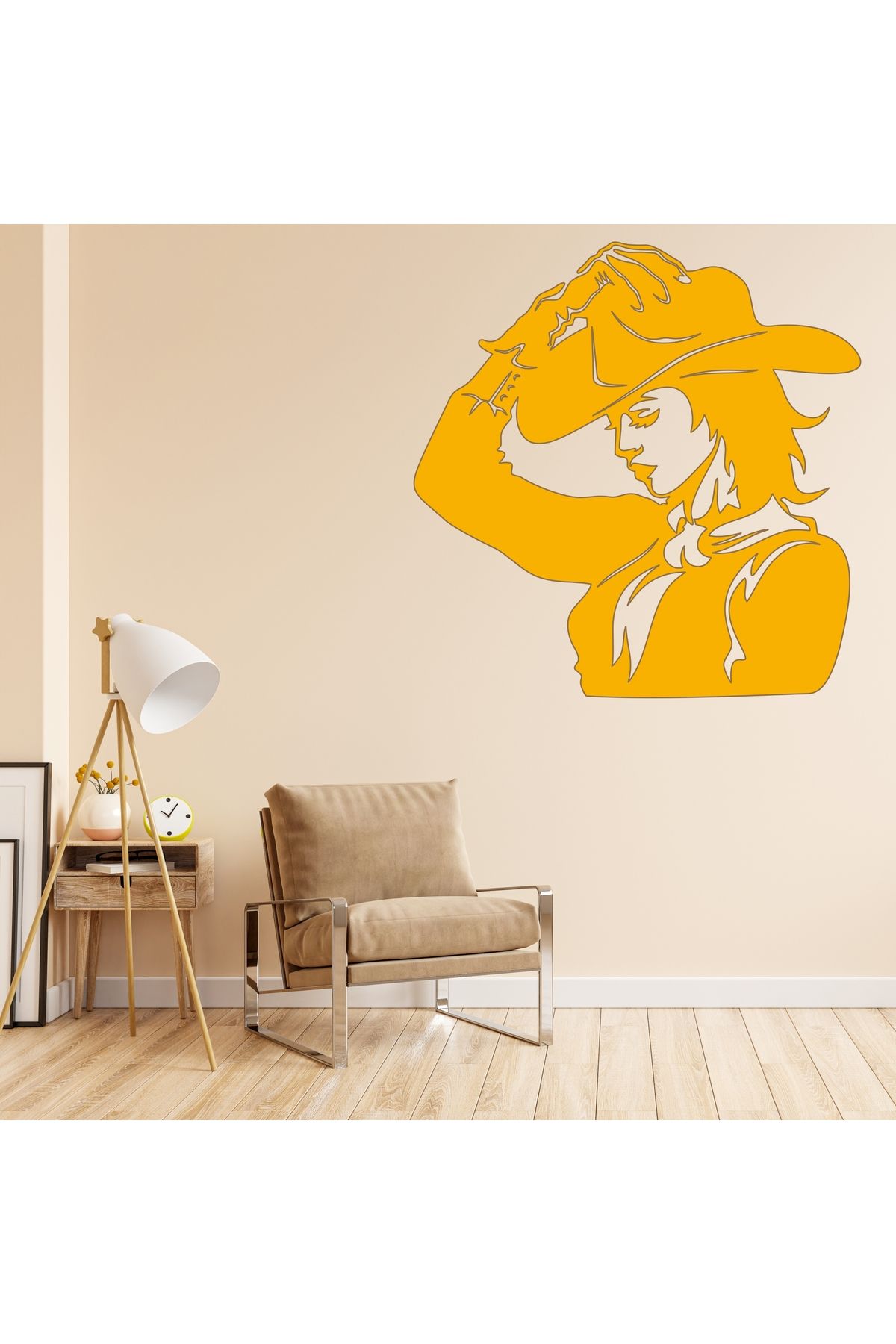 Grand Fine Art Parça Renkli MDF Tablo Kovgirl