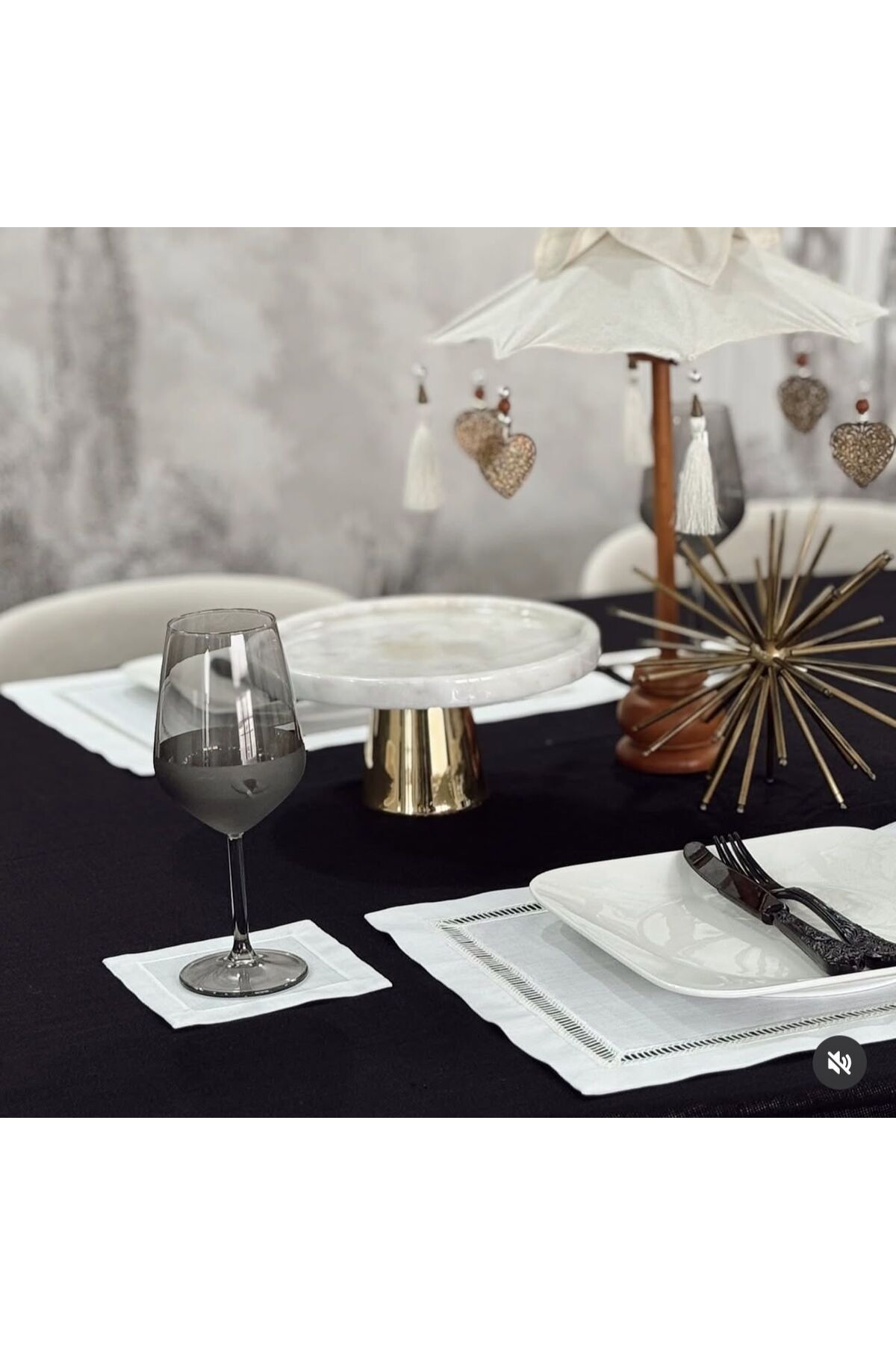 Hellu Home Bardak Altlığı Begonya Model 2 Adet