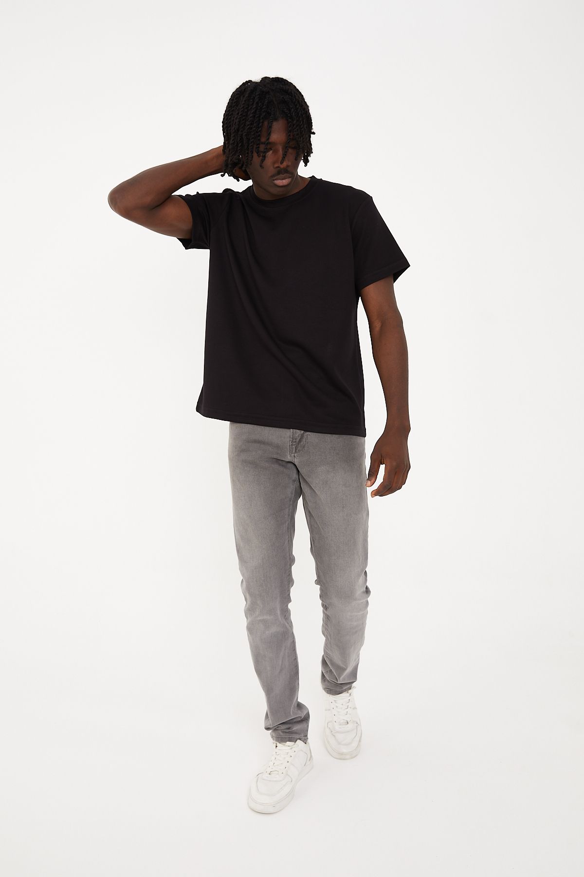 Pavotti Erkek T-shirt Modal Kumaş Regular Kesim