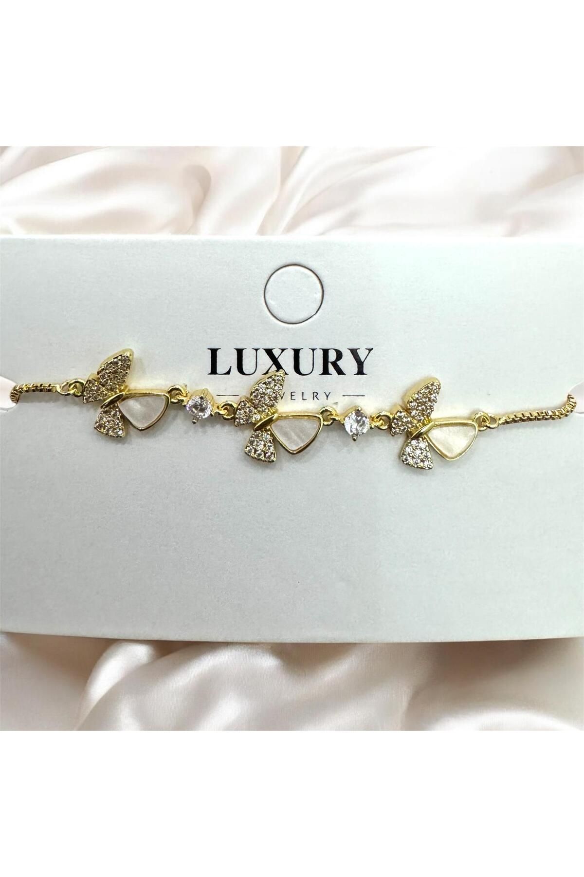 YD İTHALATTAN LUXURY KELEBEK BİLEKLİK