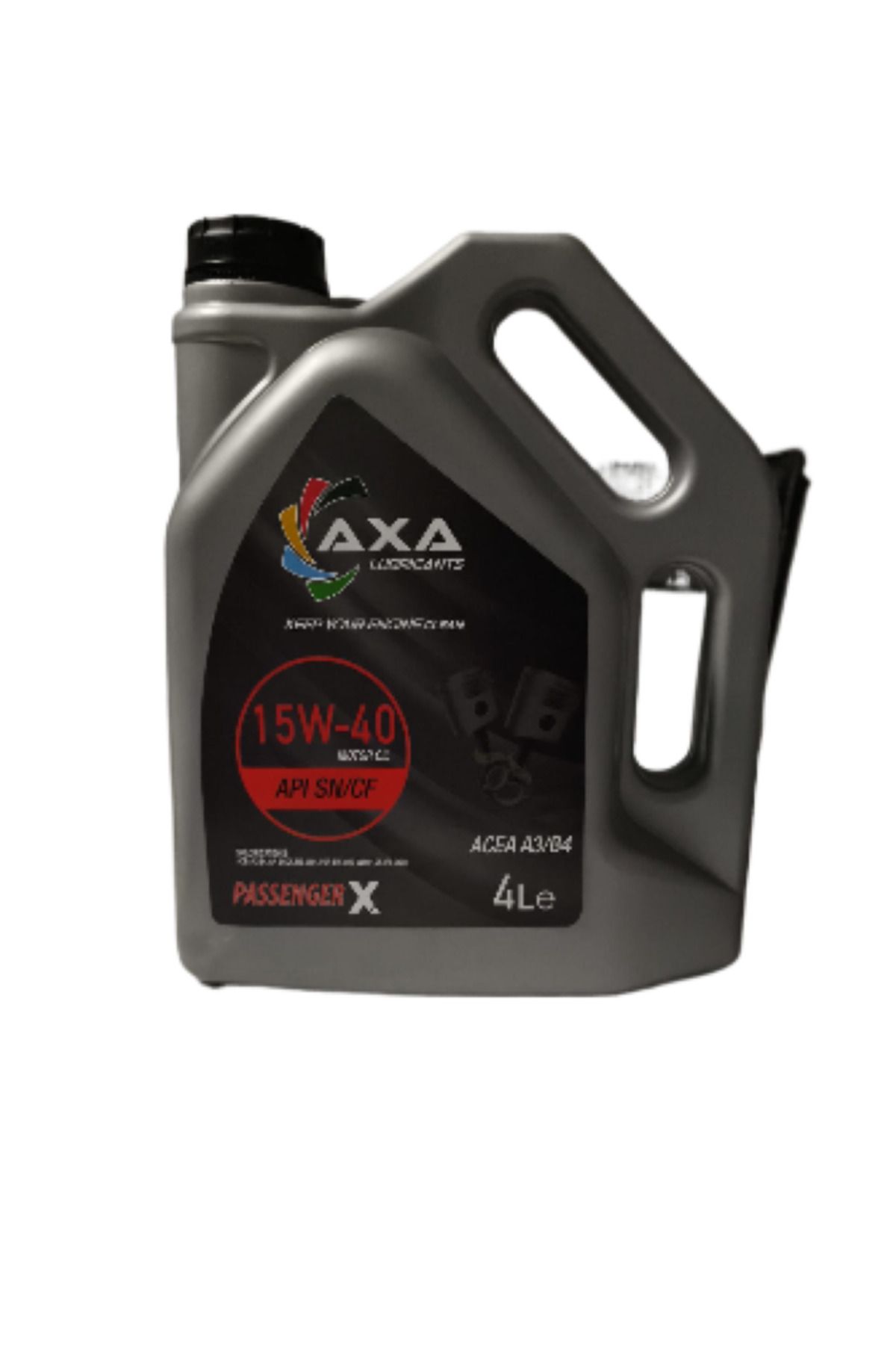 AXA LUBRİCANTS 15W40 4 LT MOTOR YAĞI ÜRETİM YILI:2024
