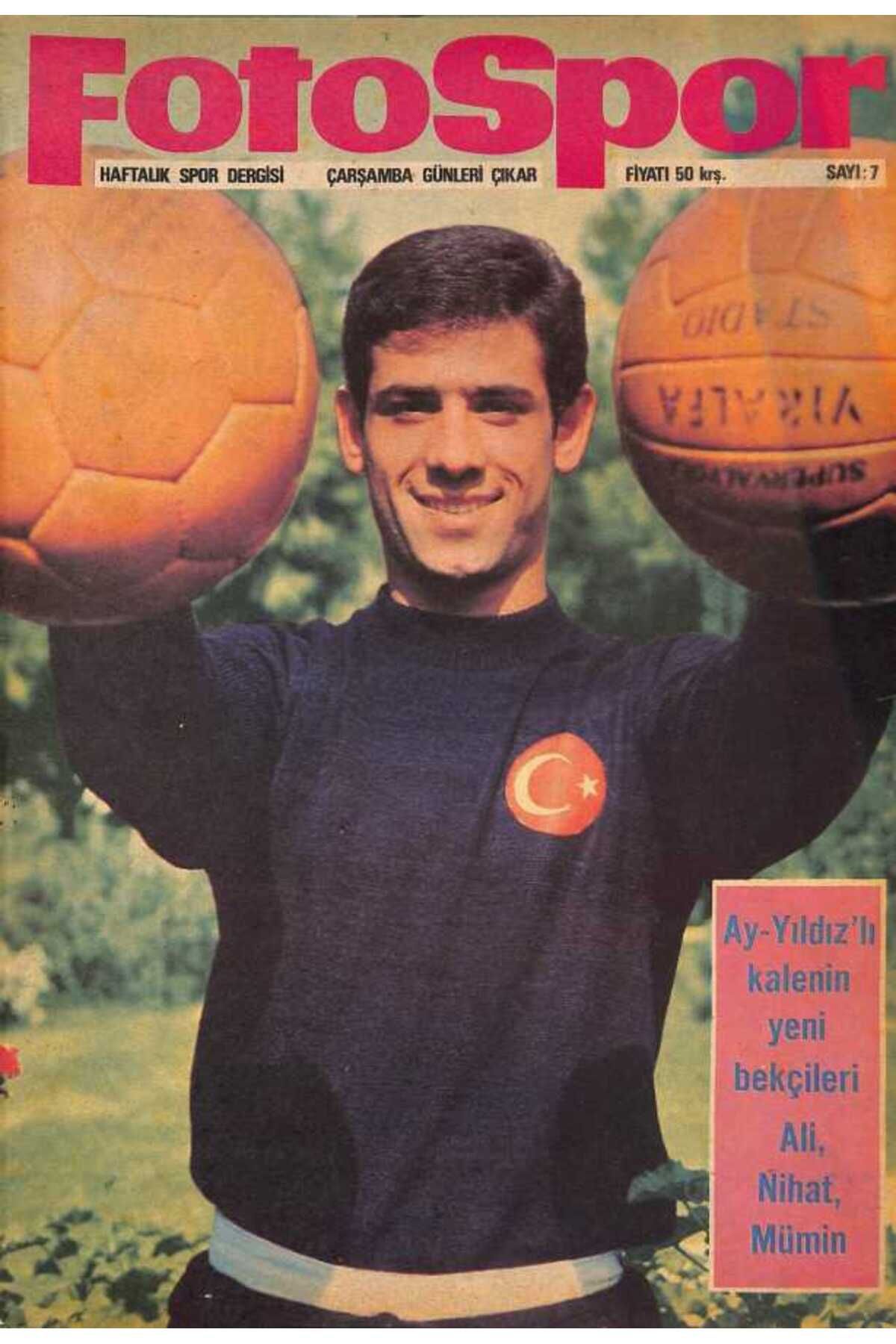 Gökçe Koleksiyon Fotospor Dergisi Sayı 7 - İyileşen Pele , FC Santos Takımını Tekrar Diriltti.. NDR85948